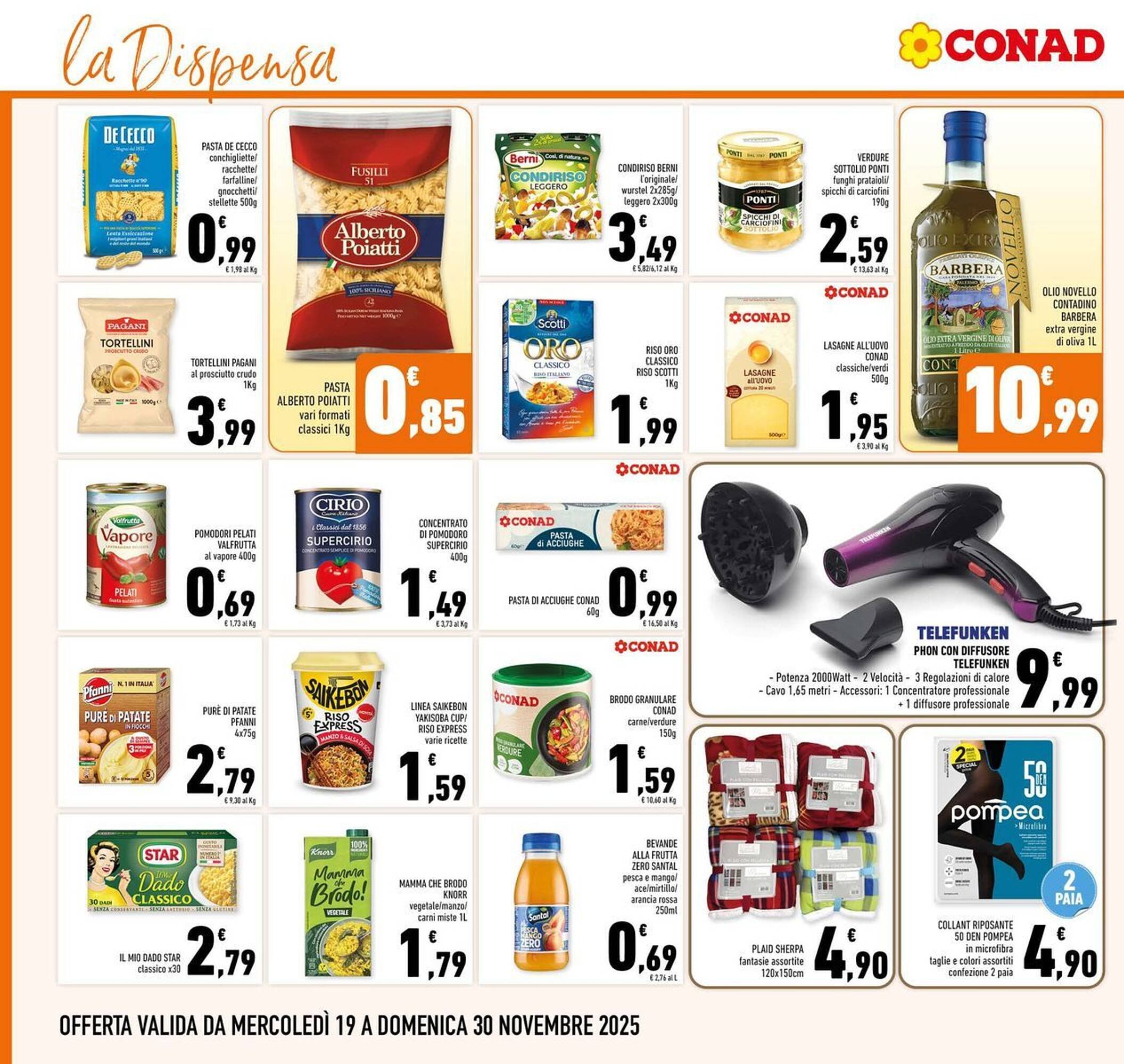 Volantino Conad (2025-11-19 - 2025-11-30)