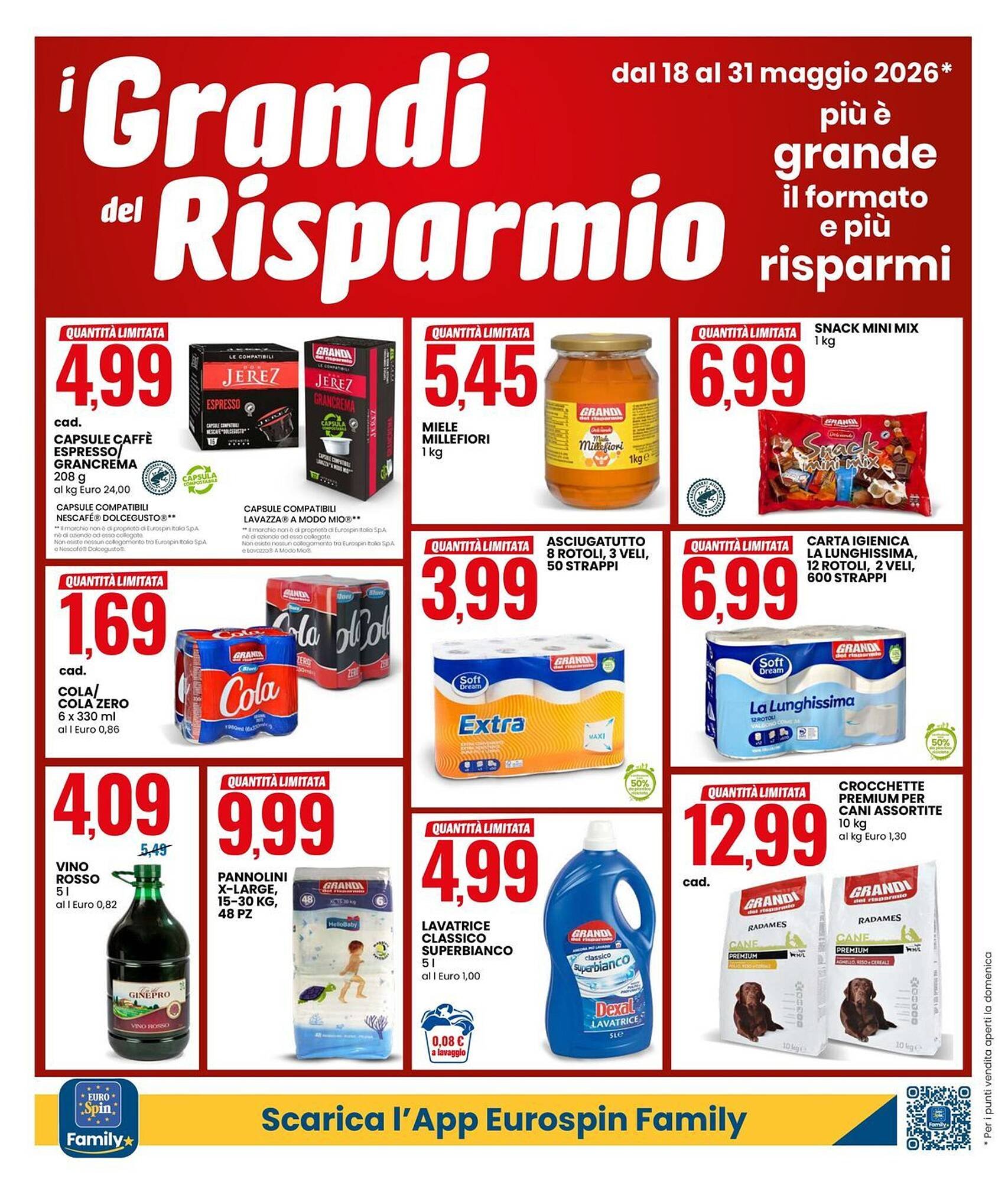 Volantino Eurospin (2026-05-18 - 2026-05-31)