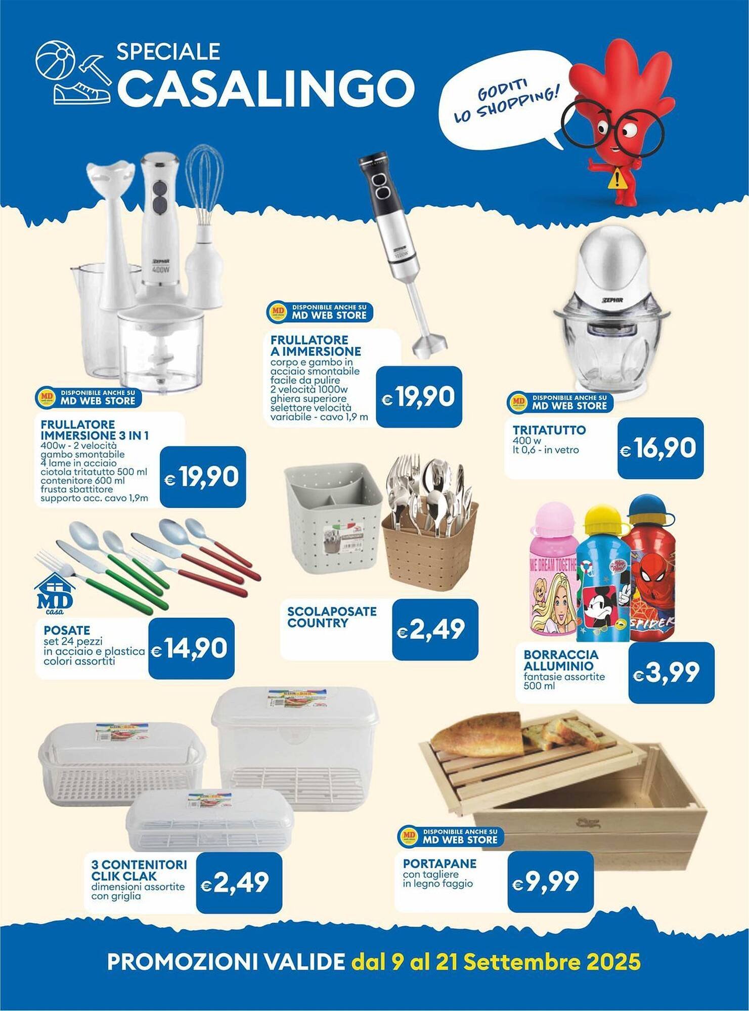 Volantino MD Discount (2025-09-09 - 2025-09-21)