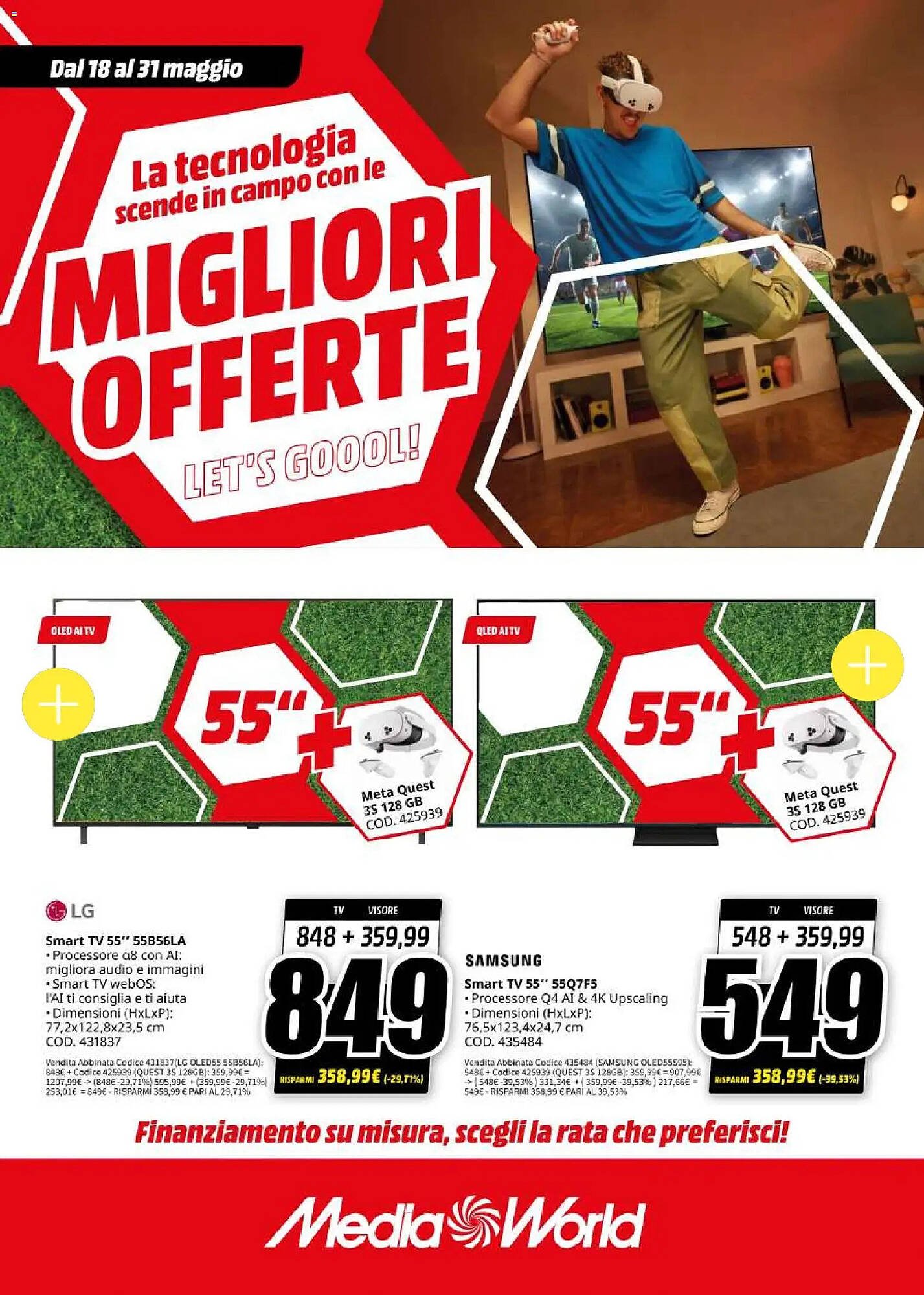 Volantino MediaWorld (2026-05-18 - 2026-05-31)