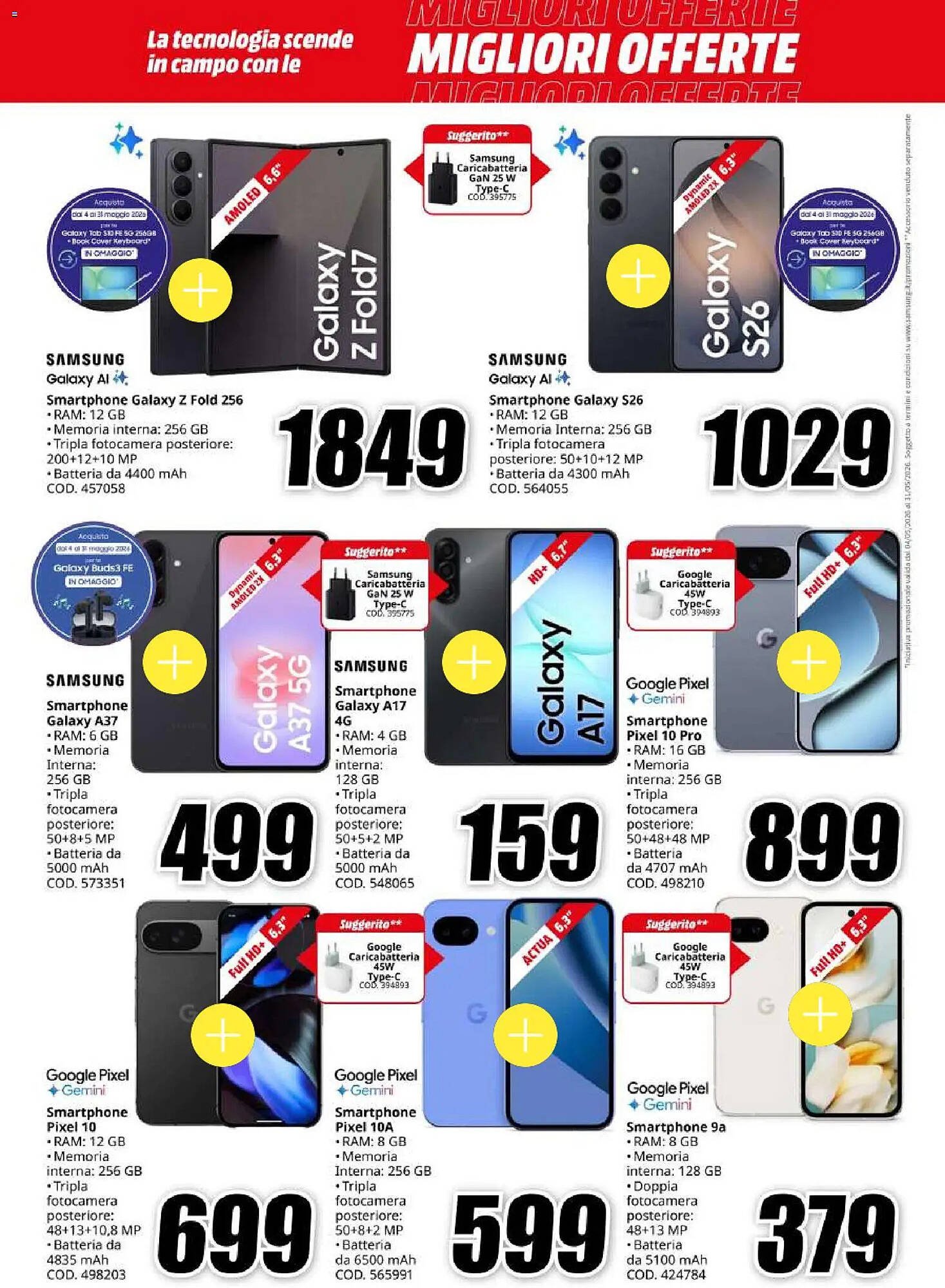 Volantino MediaWorld (2026-05-18 - 2026-05-31)