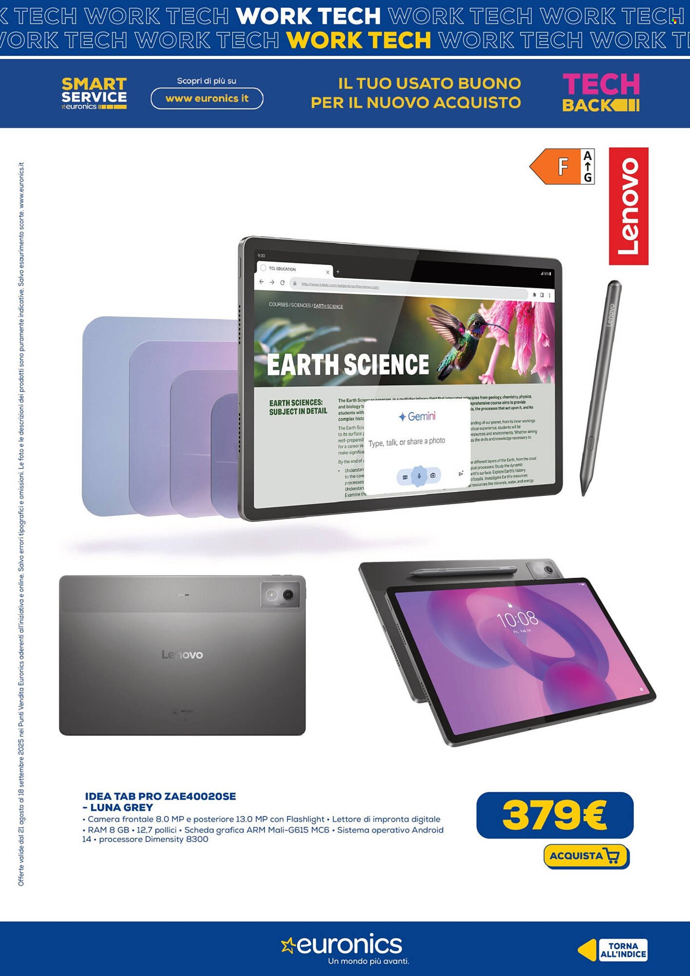 Volantino Euronics (2025-08-21 - 2025-09-18)