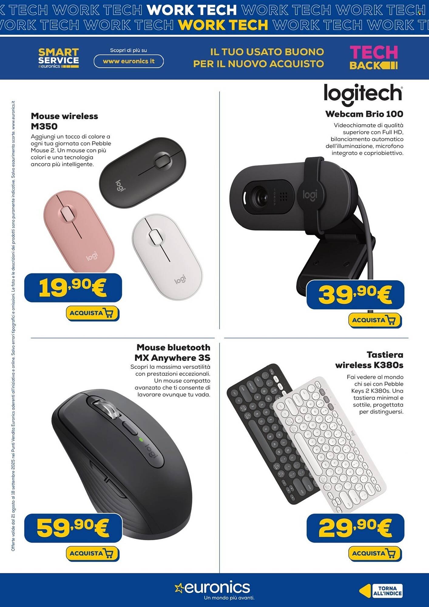 Volantino Euronics (2025-08-21 - 2025-09-18)