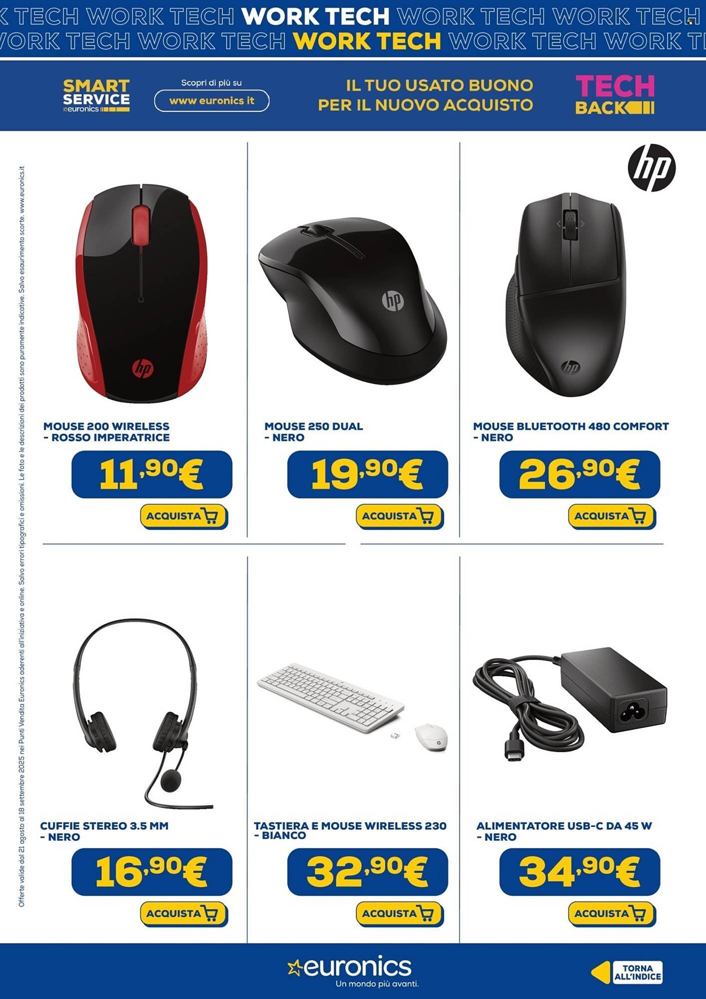 Volantino Euronics (2025-08-21 - 2025-09-18)