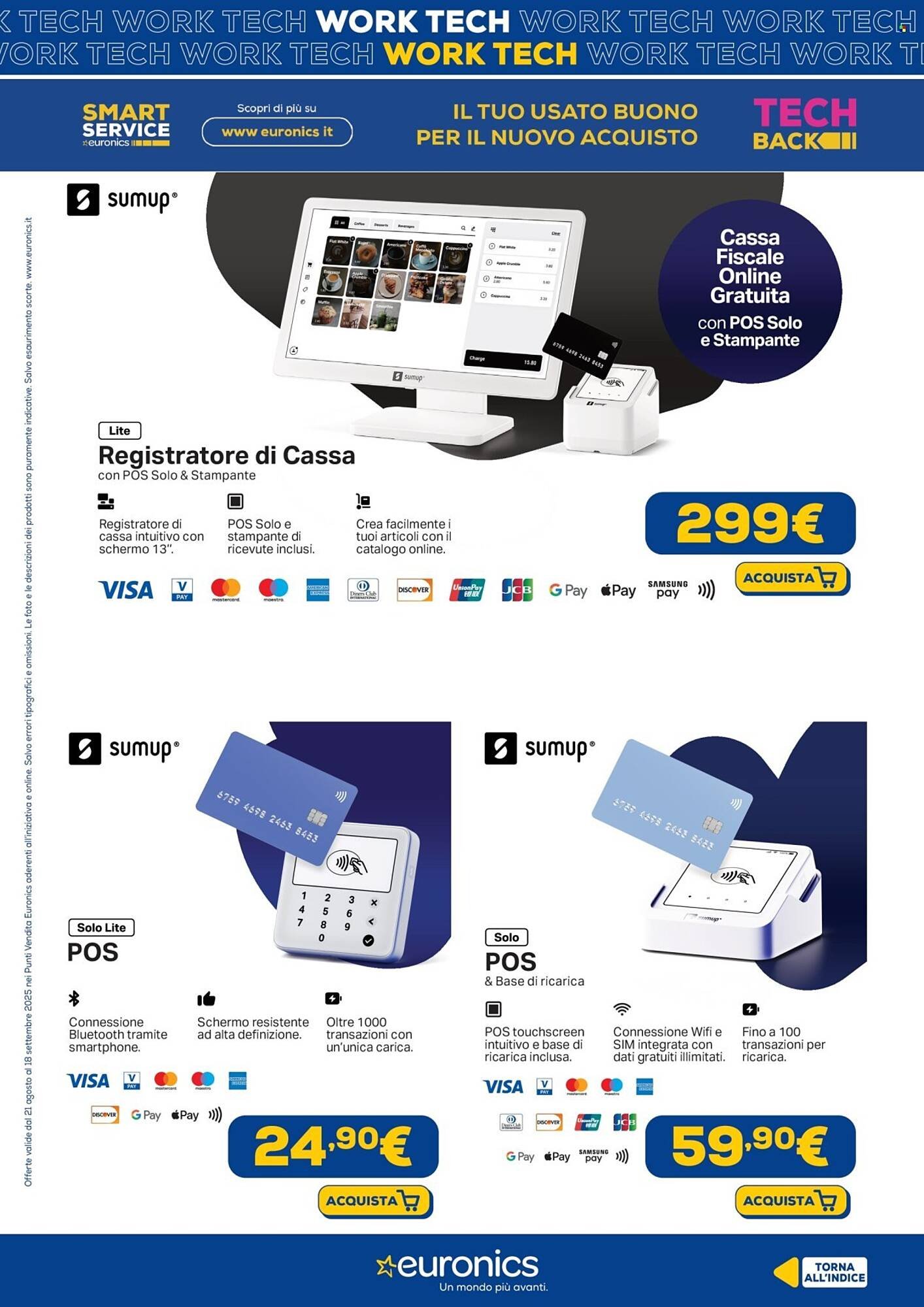 Volantino Euronics (2025-08-21 - 2025-09-18)