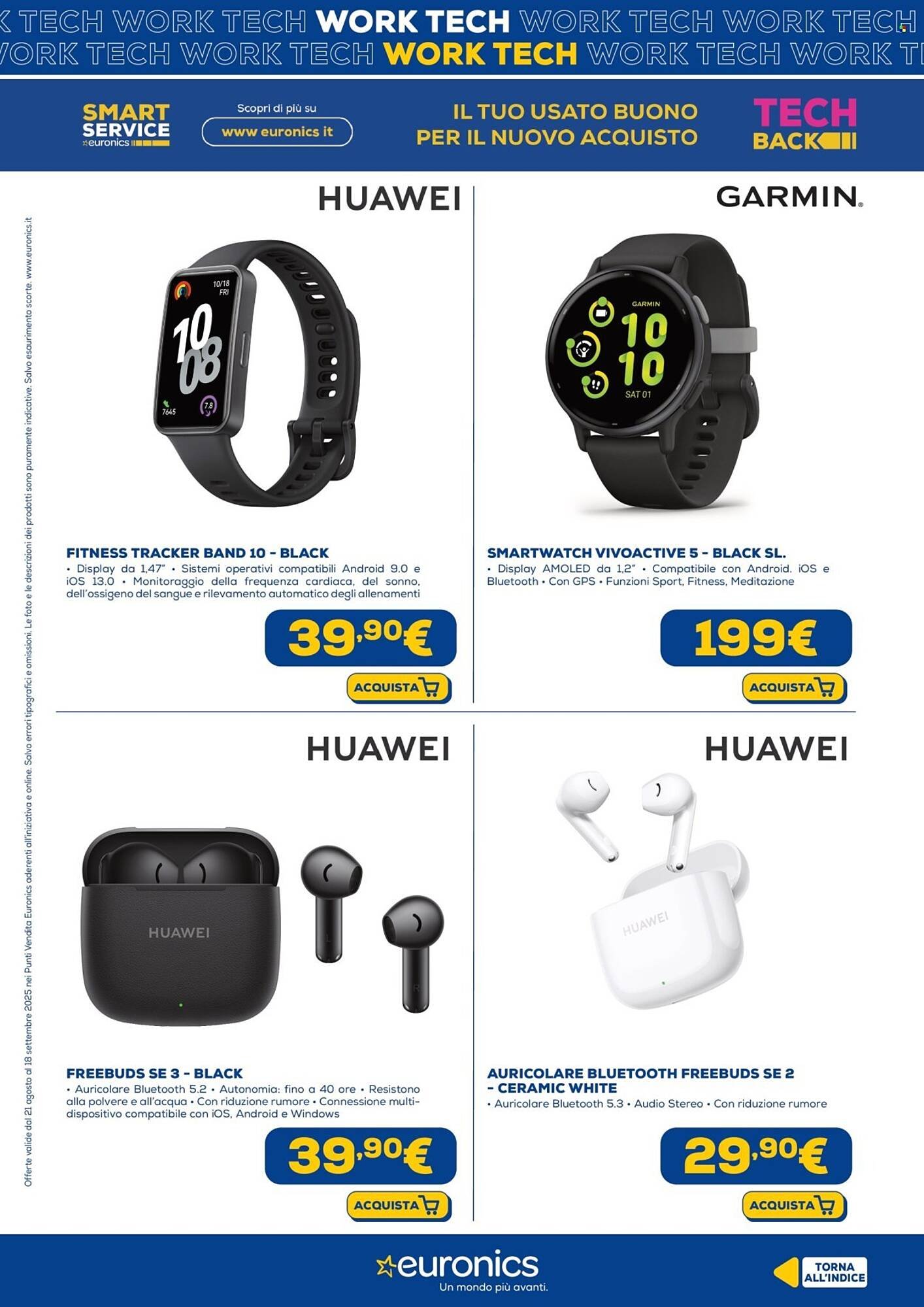 Volantino Euronics (2025-08-21 - 2025-09-18)
