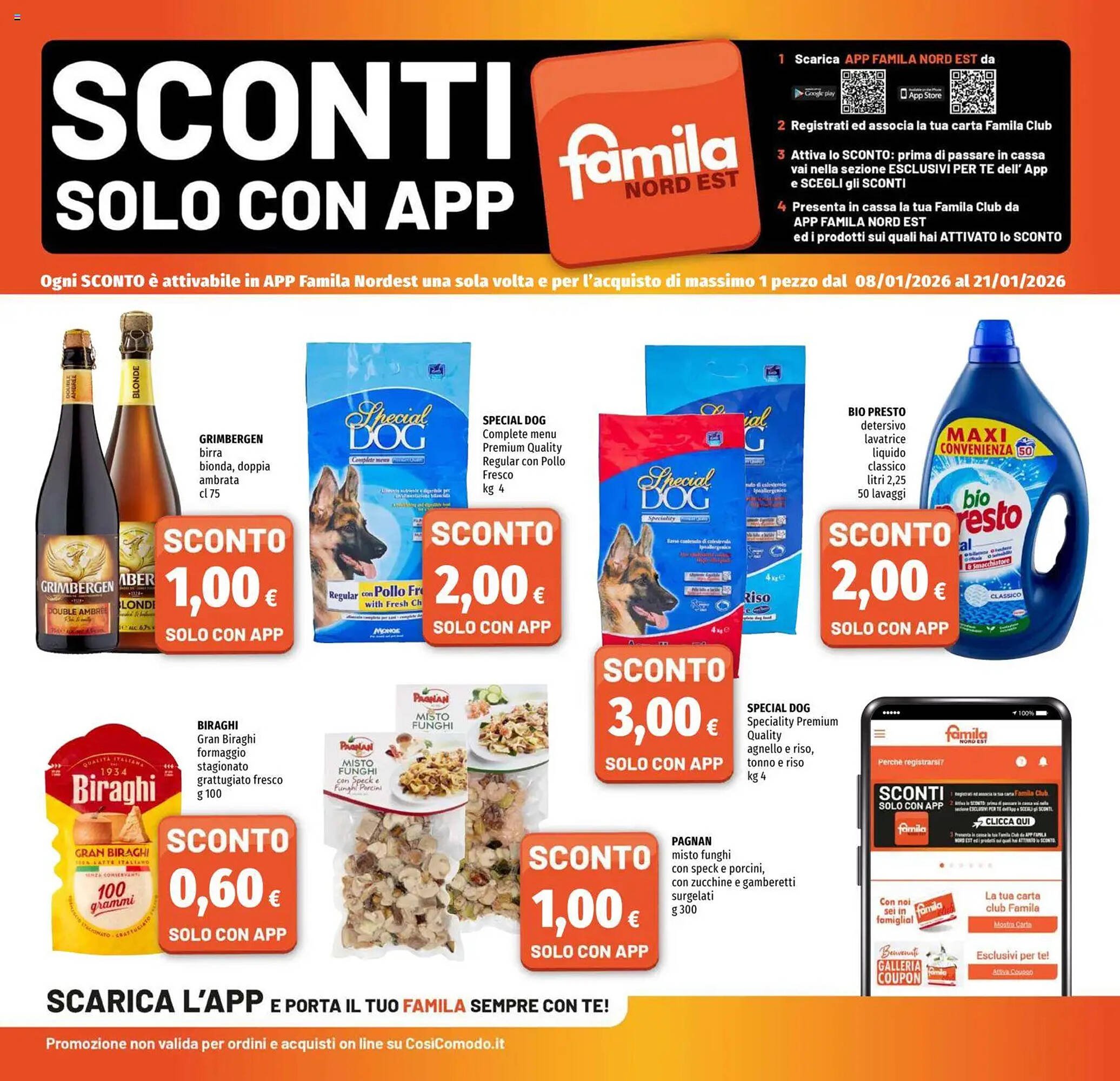 Volantino Famila (2026-01-08 - 2026-01-21)