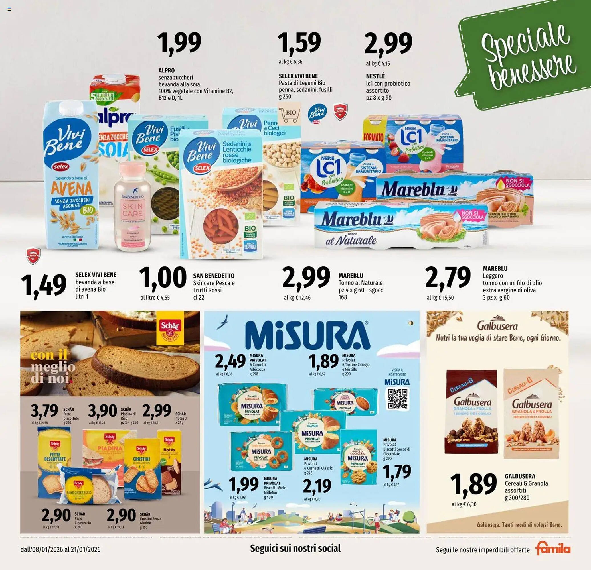 Volantino Famila (2026-01-08 - 2026-01-21)
