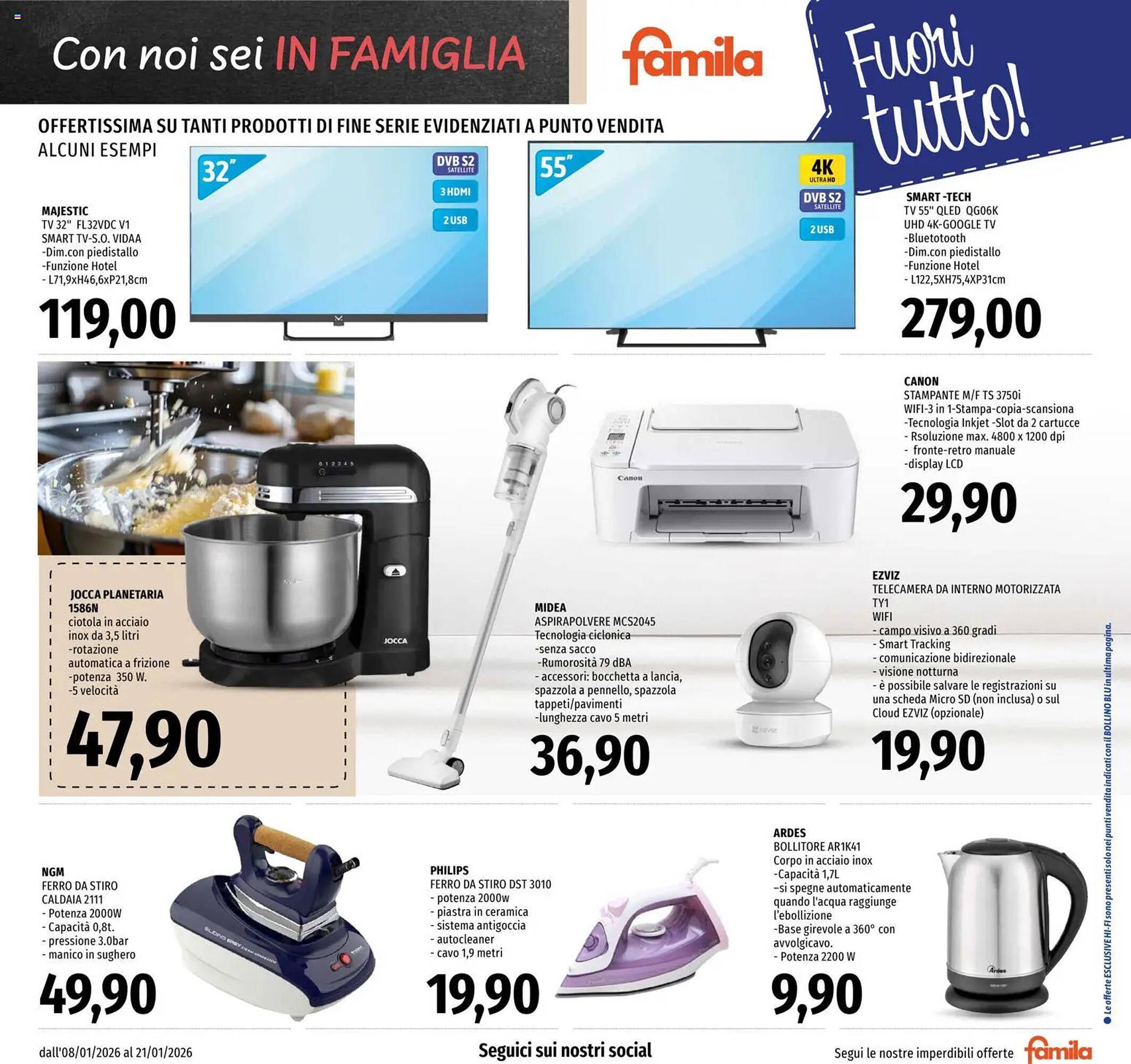 Volantino Famila (2026-01-08 - 2026-01-21)