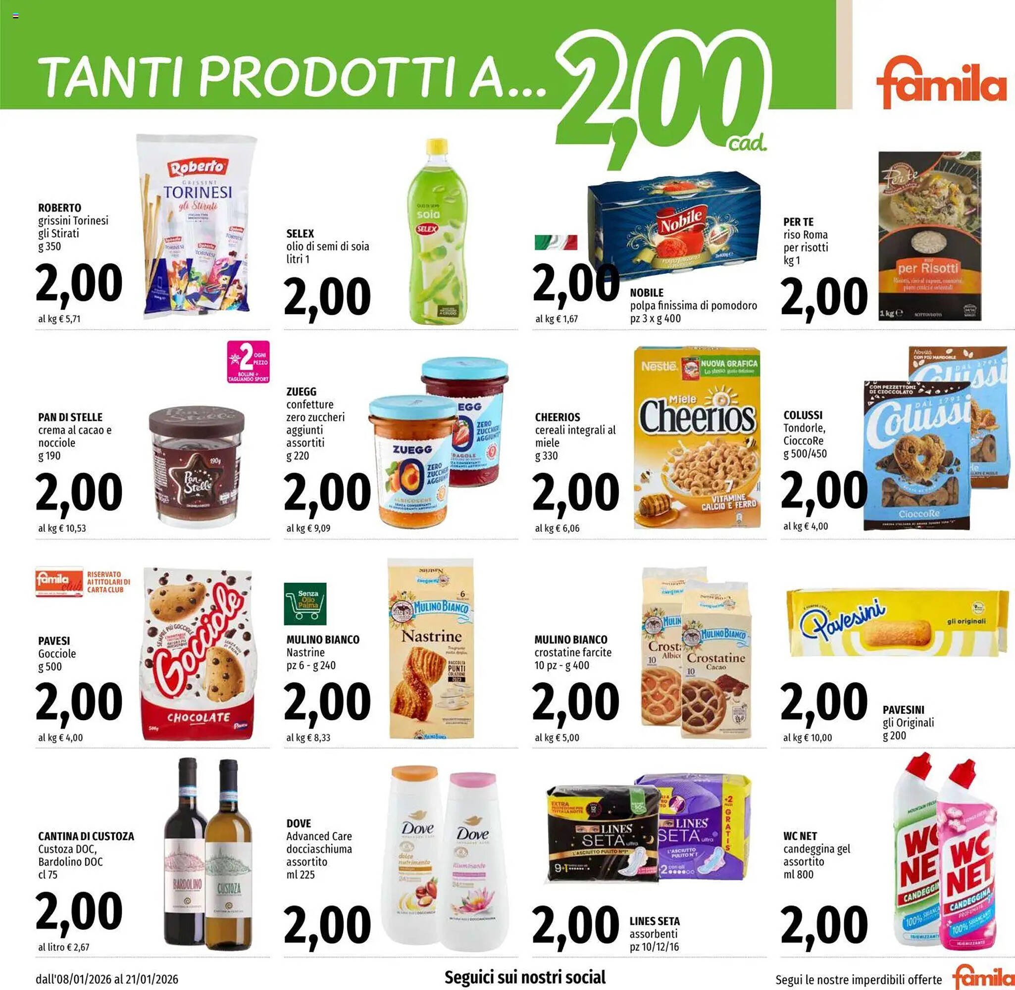 Volantino Famila (2026-01-08 - 2026-01-21)