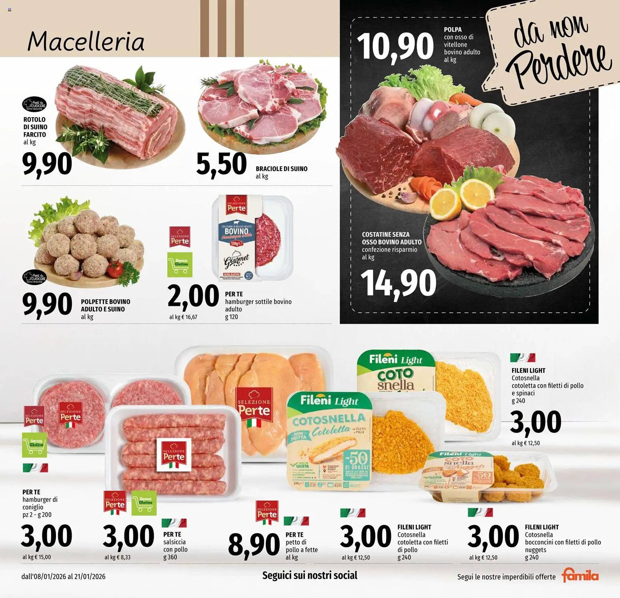 Volantino Famila (2026-01-08 - 2026-01-21)