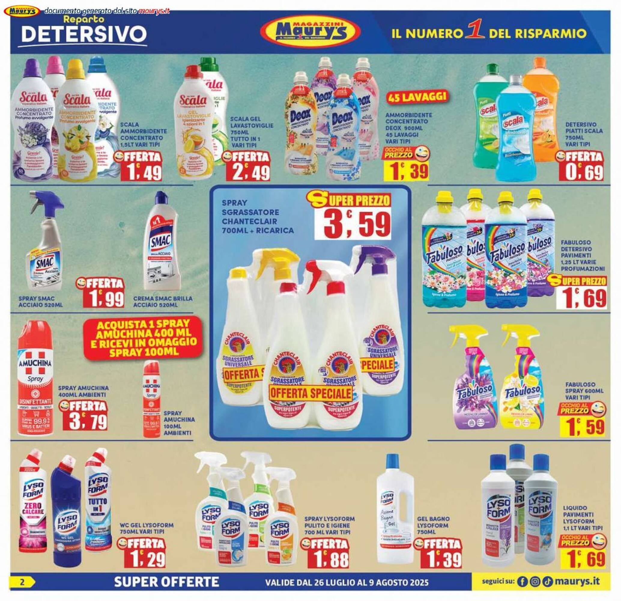 Volantino Maury's (2025-07-26 - 2025-08-09)