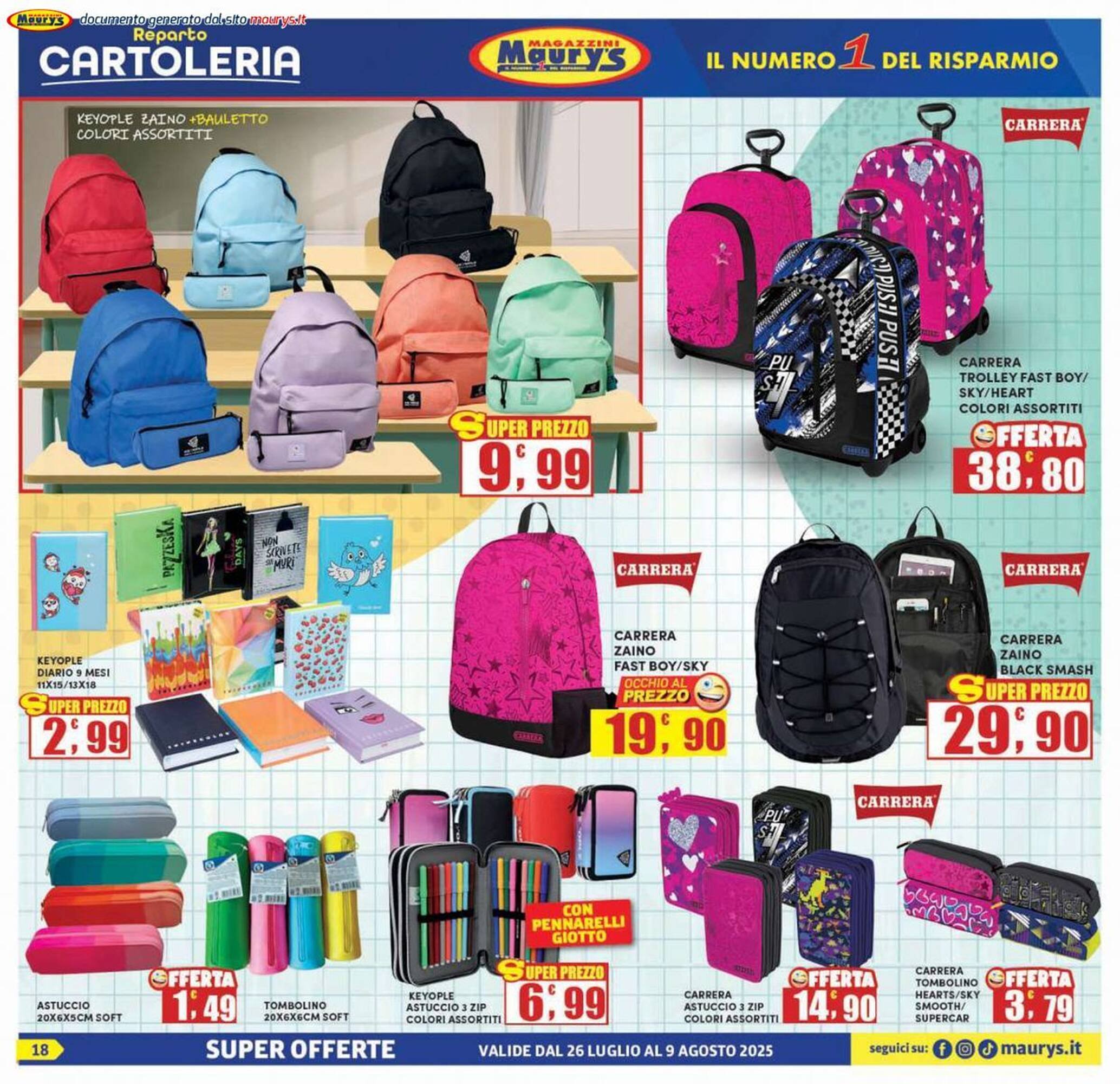 Volantino Maury's (2025-07-26 - 2025-08-09)