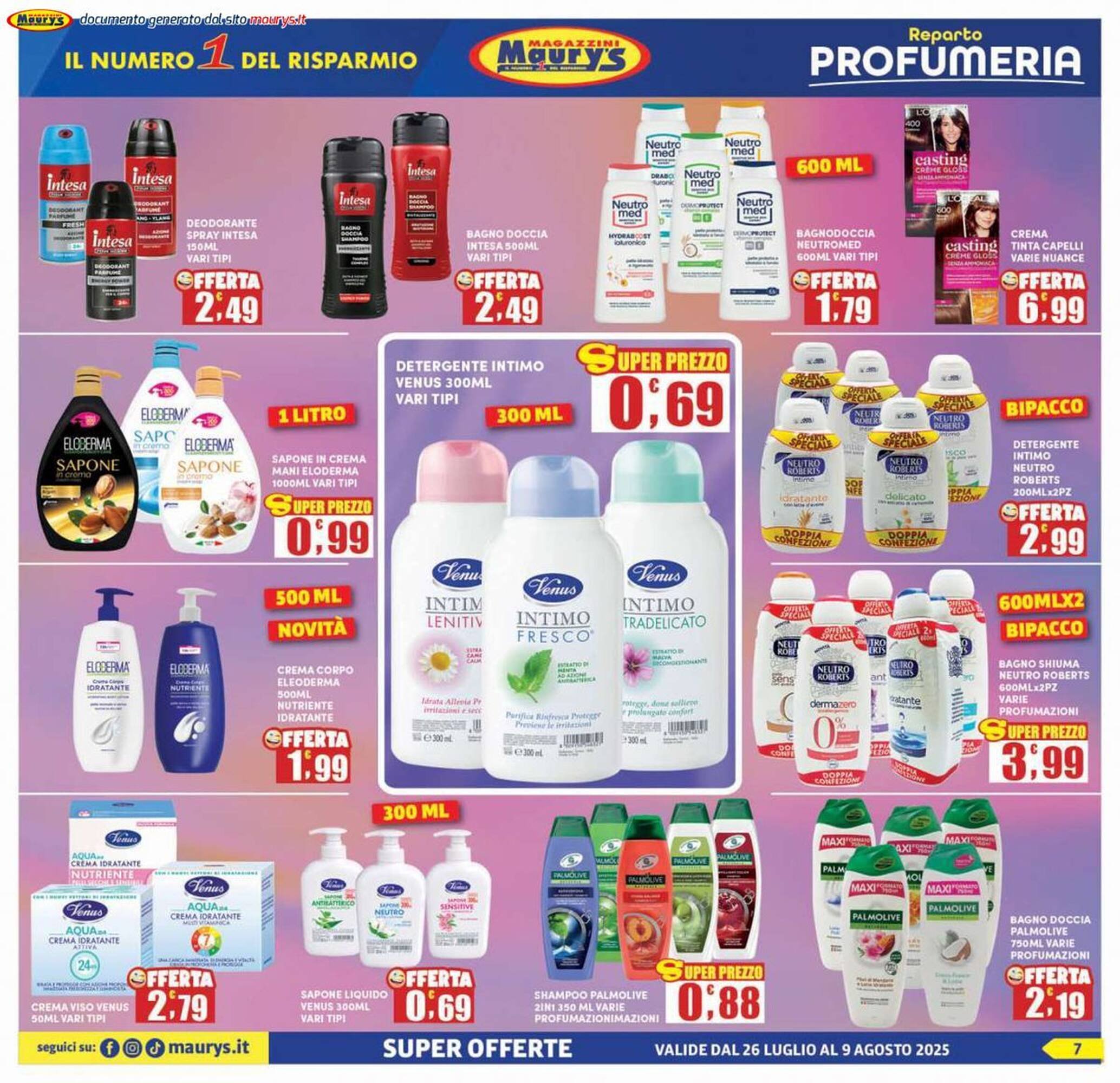 Volantino Maury's (2025-07-26 - 2025-08-09)