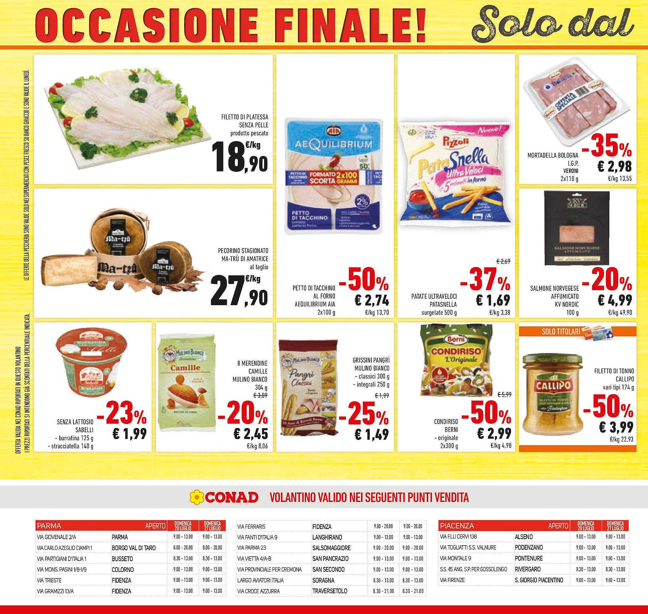 Volantino Conad (2025-07-15 - 2025-07-29)