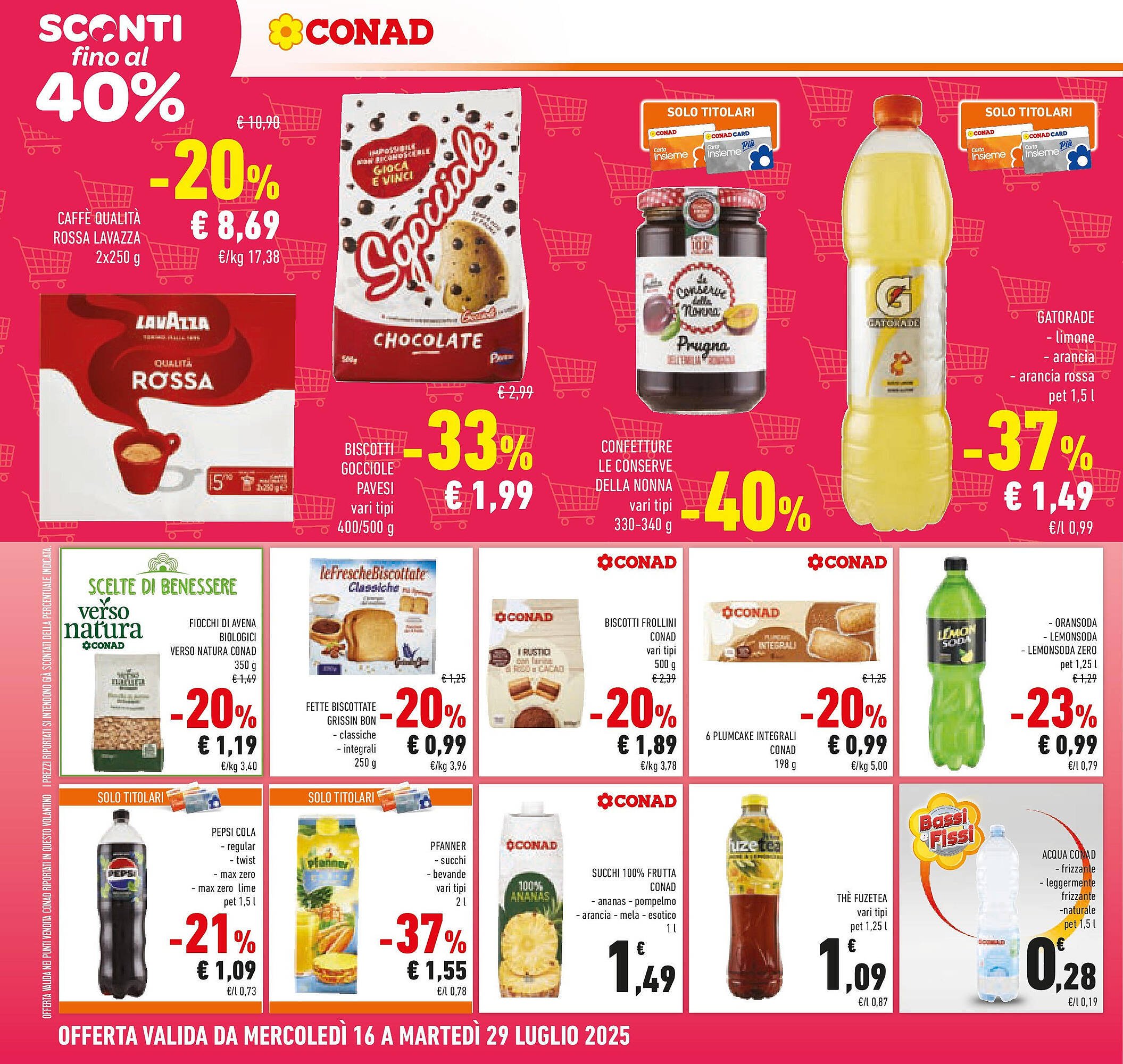 Volantino Conad (2025-07-15 - 2025-07-29)