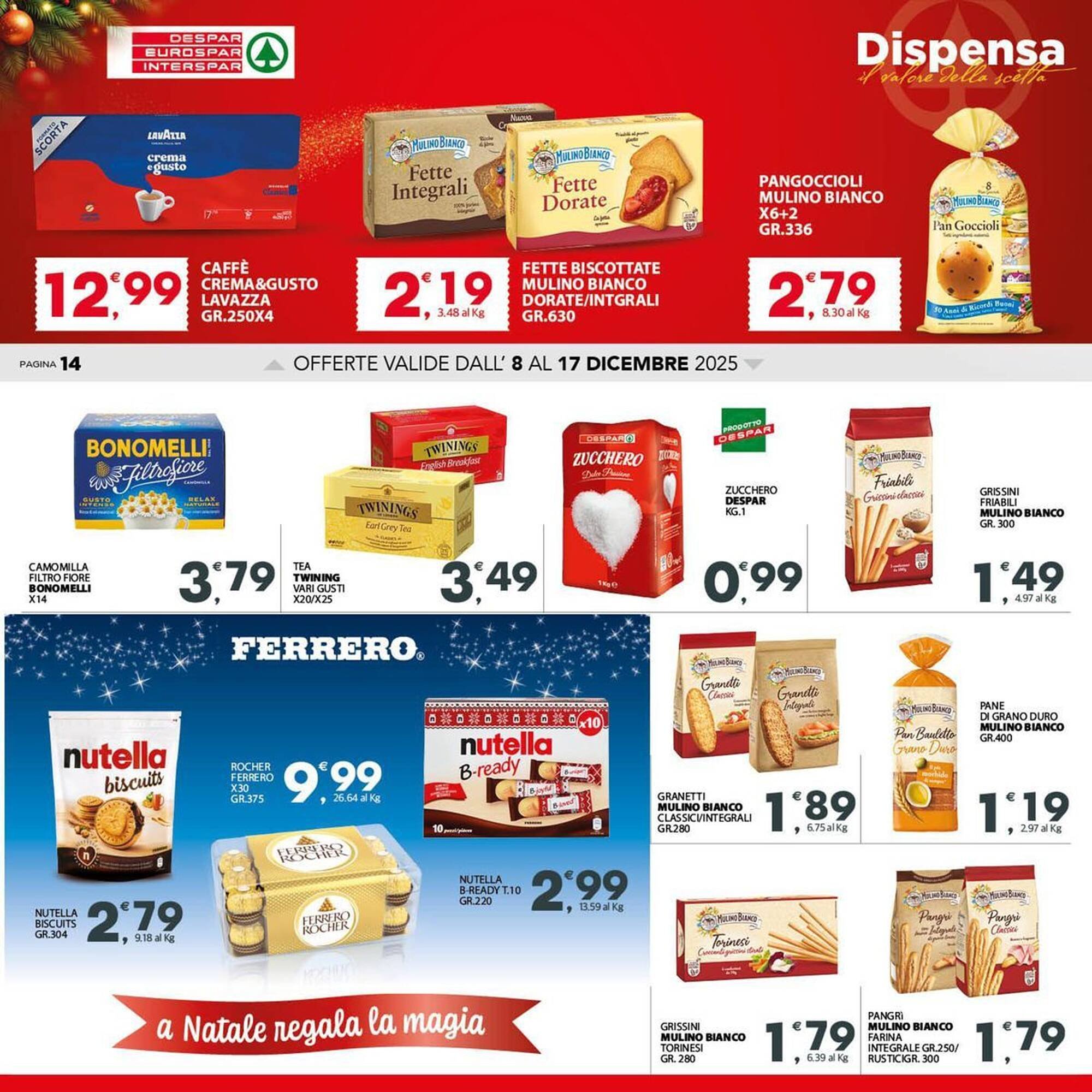 Volantino Eurospar (2025-12-08 - 2025-12-17)