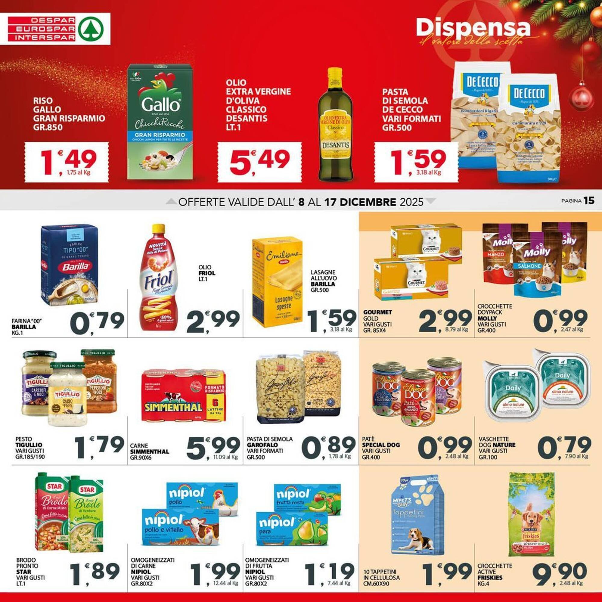 Volantino Eurospar (2025-12-08 - 2025-12-17)