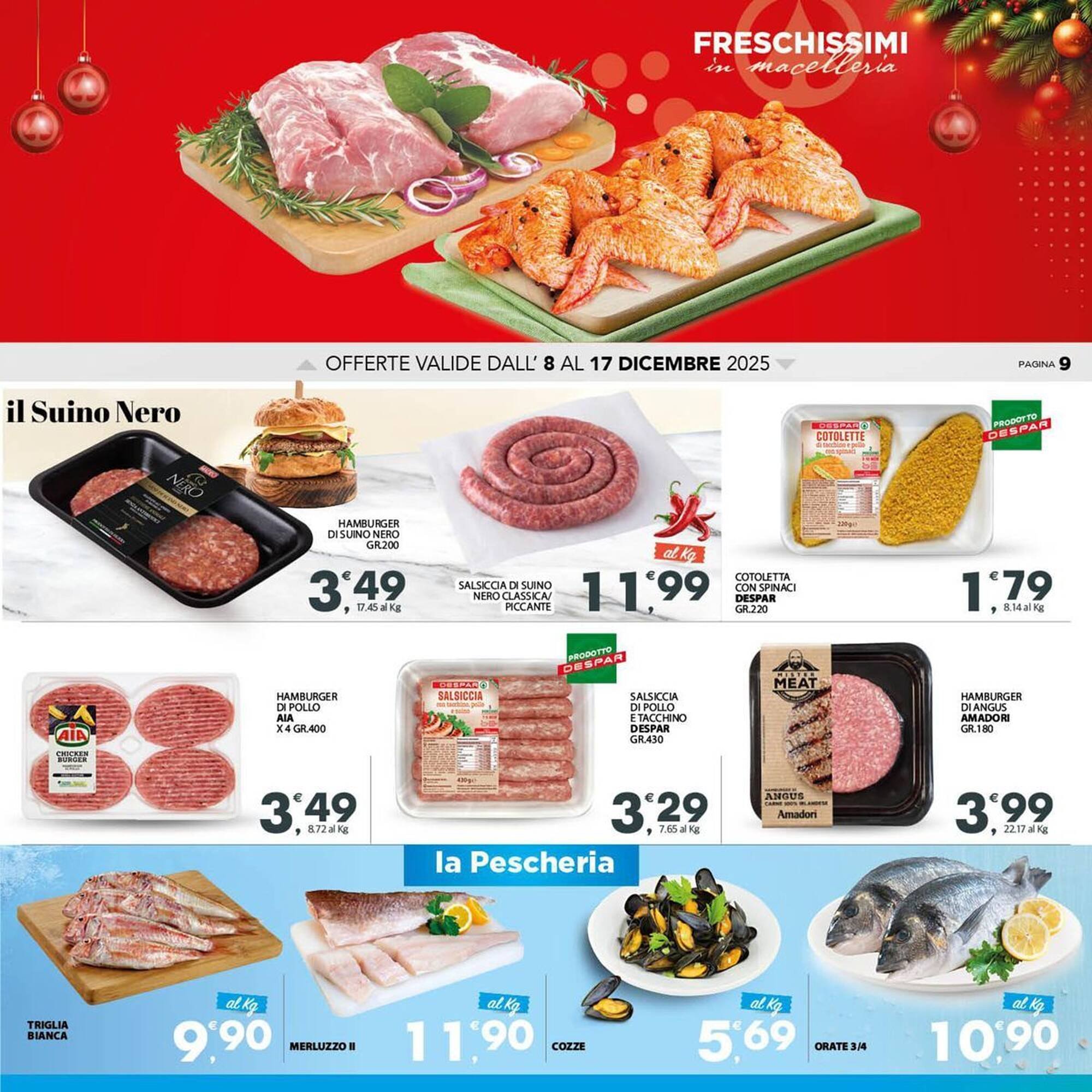 Volantino Eurospar (2025-12-08 - 2025-12-17)