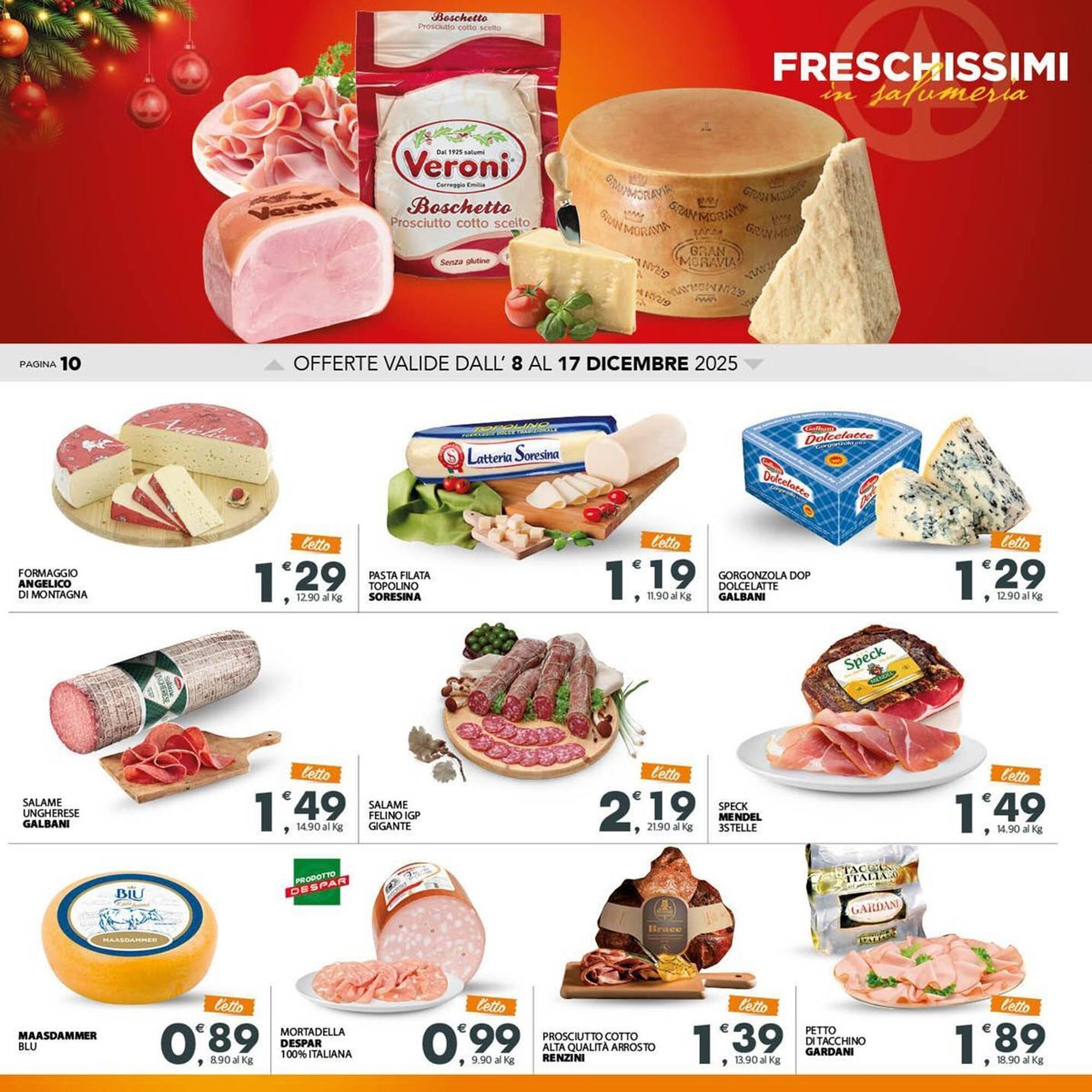 Volantino Eurospar (2025-12-08 - 2025-12-17)