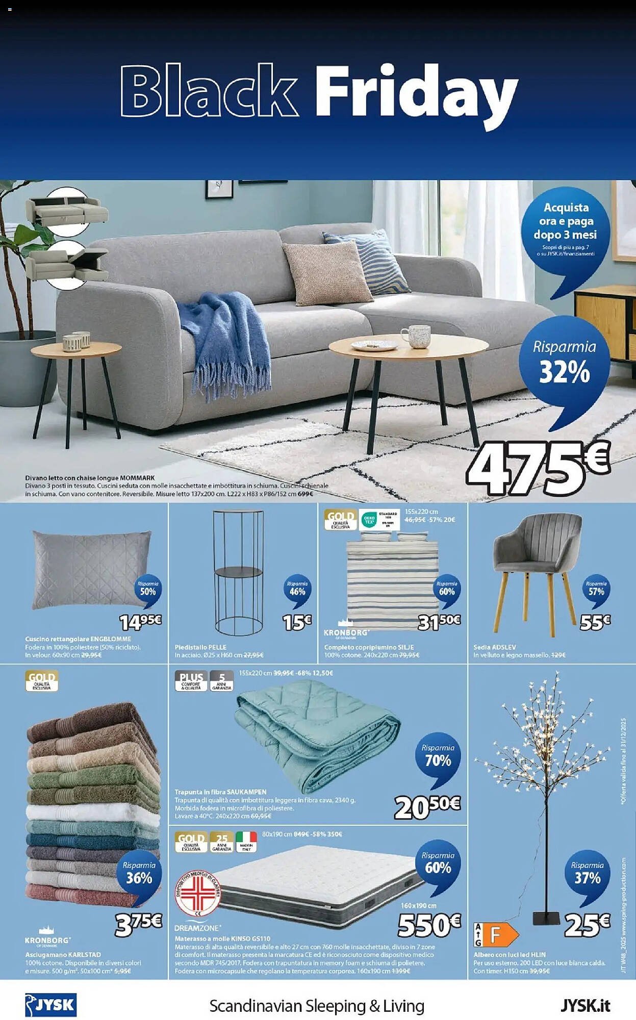 Volantino JYSK (2025-11-24 - 2025-11-30)