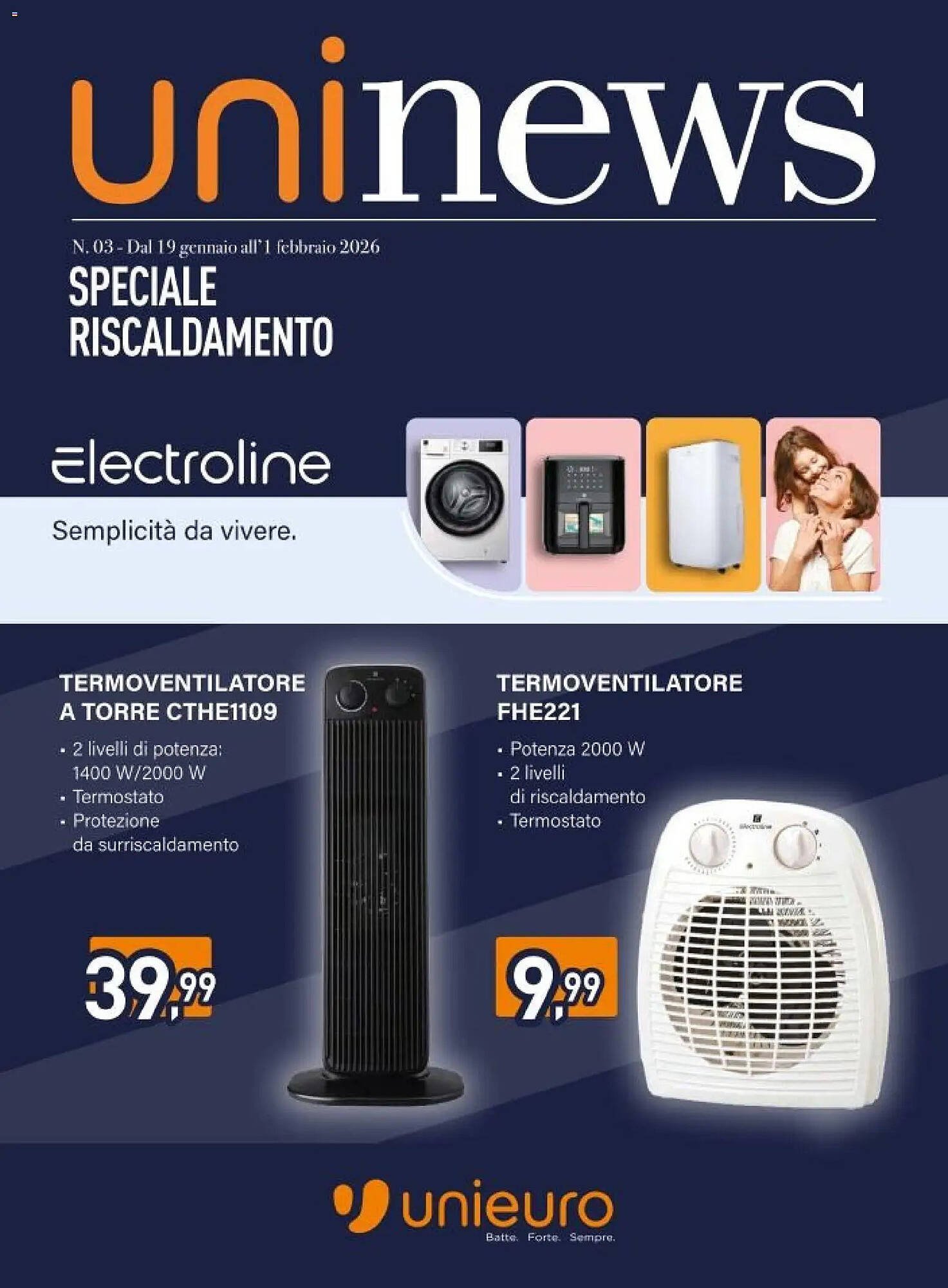 Volantino Unieuro (2026-01-19 - 2026-02-01)
