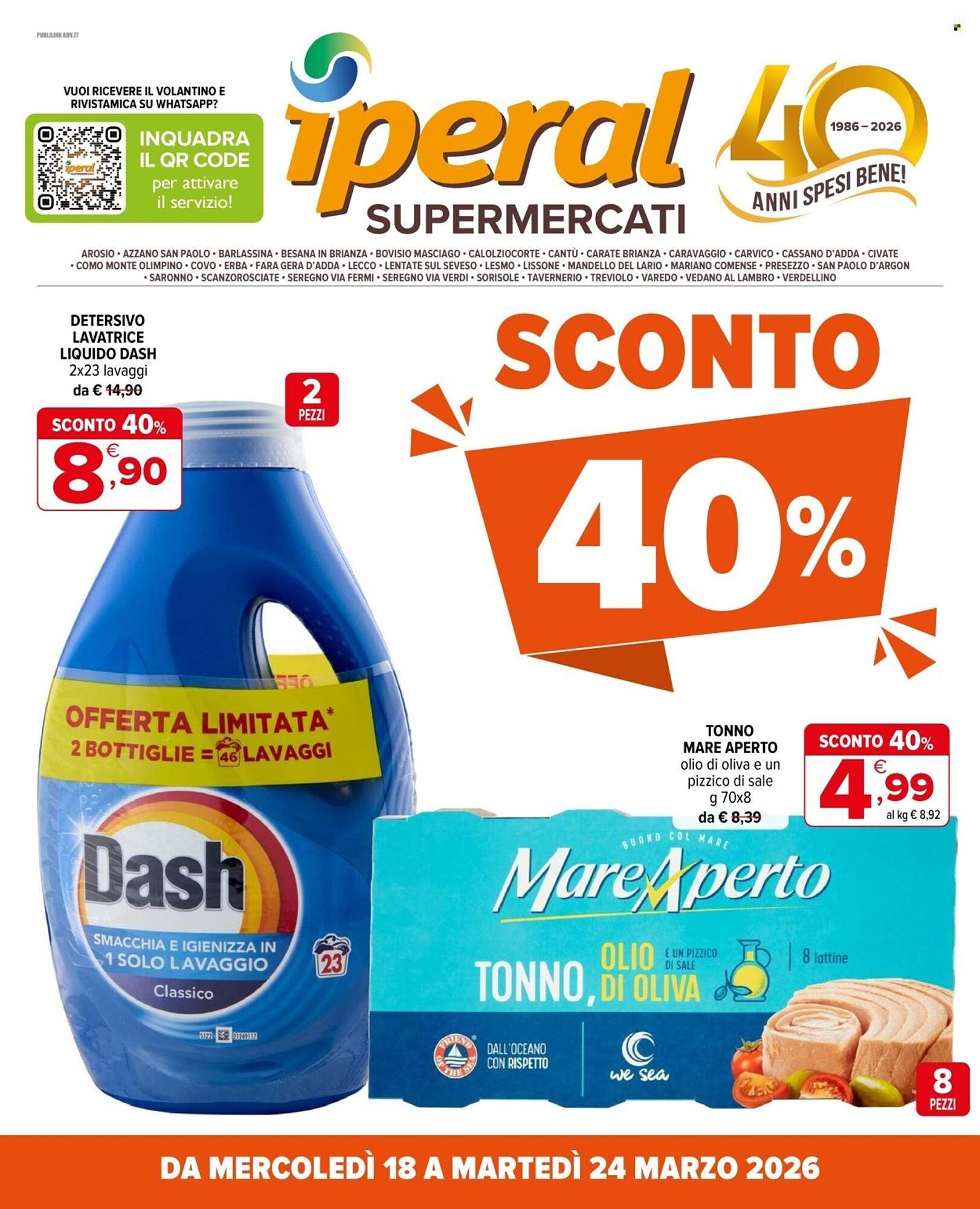Volantino Iperal (2026-03-18 - 2026-03-24)