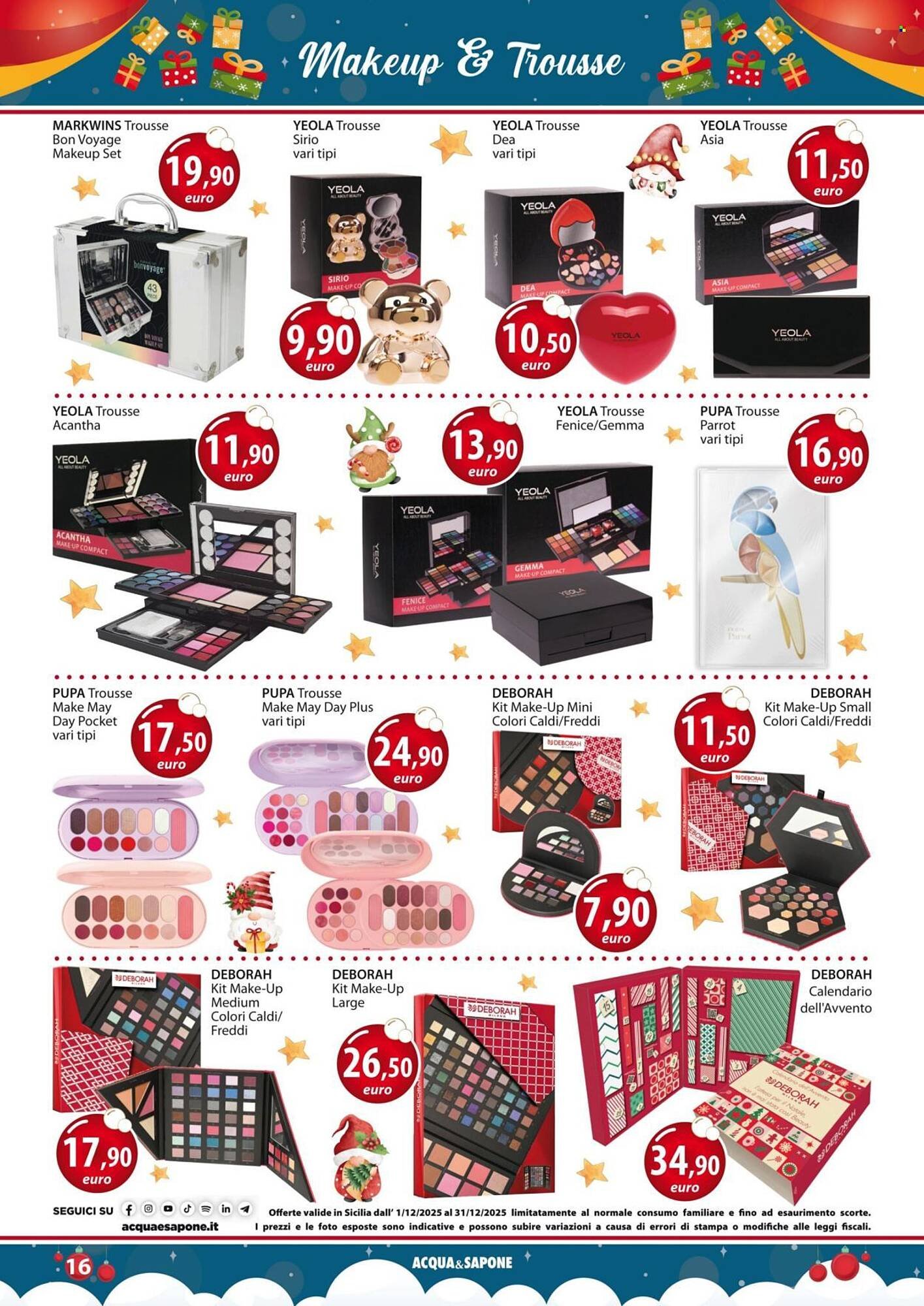 Volantino Acqua &amp; Sapone (2025-12-01 - 2025-12-31)