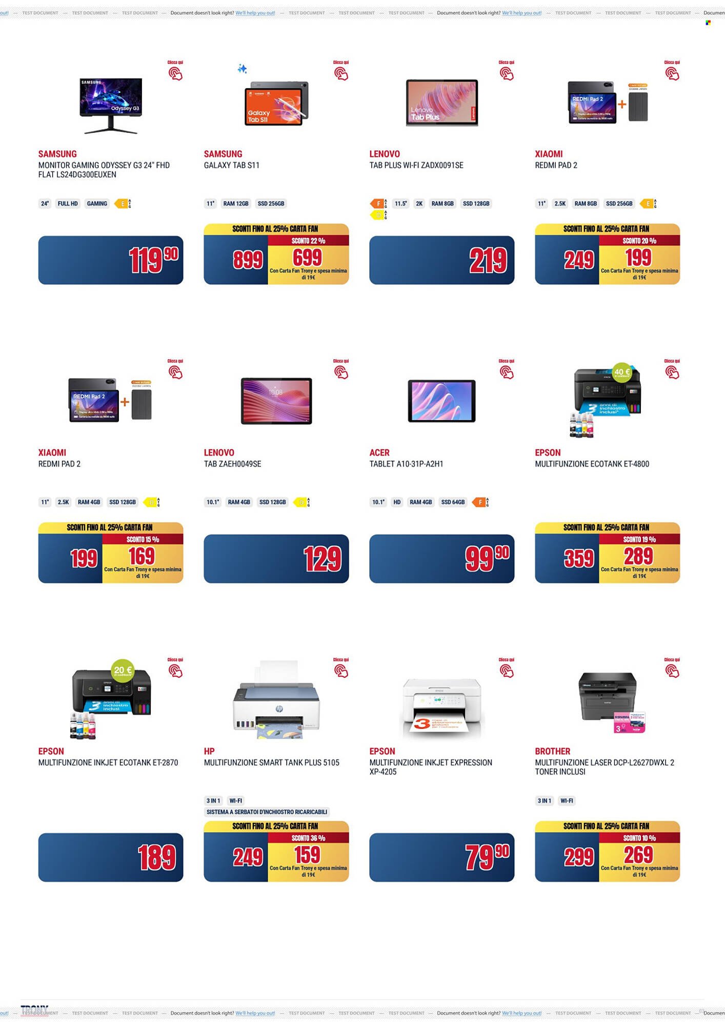 Volantino Trony (2026-01-15 - 2026-02-04)