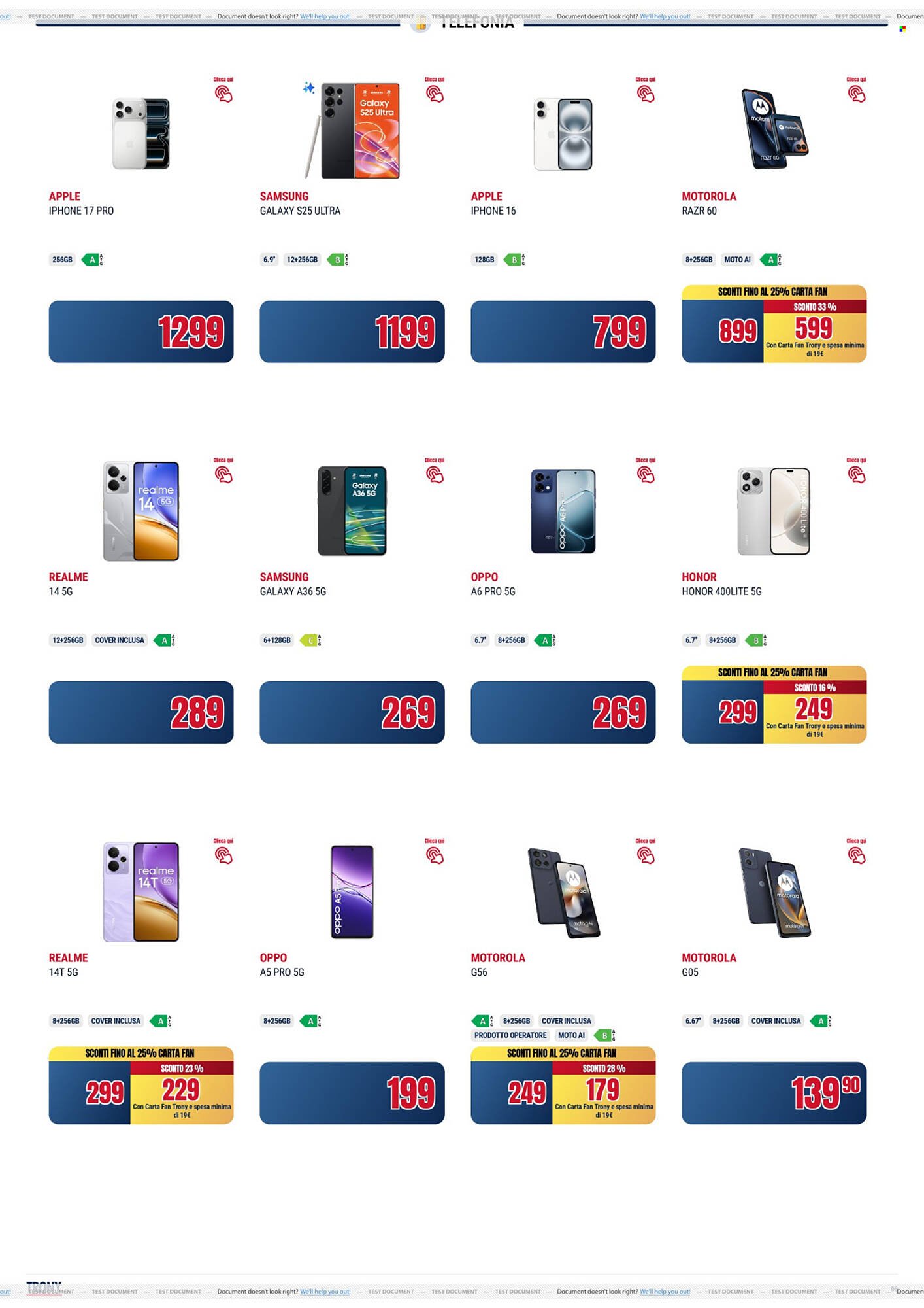 Volantino Trony (2026-01-15 - 2026-02-04)