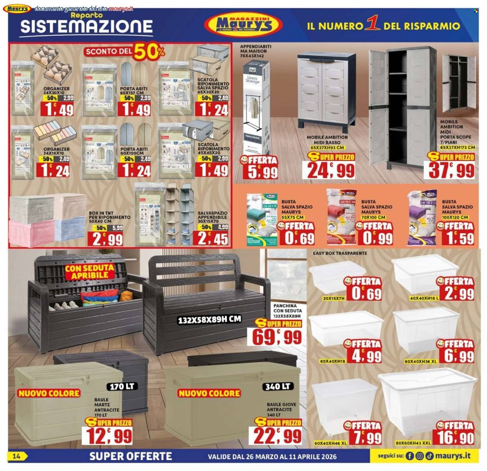 Volantino Maury's (2026-03-26 - 2026-04-11)