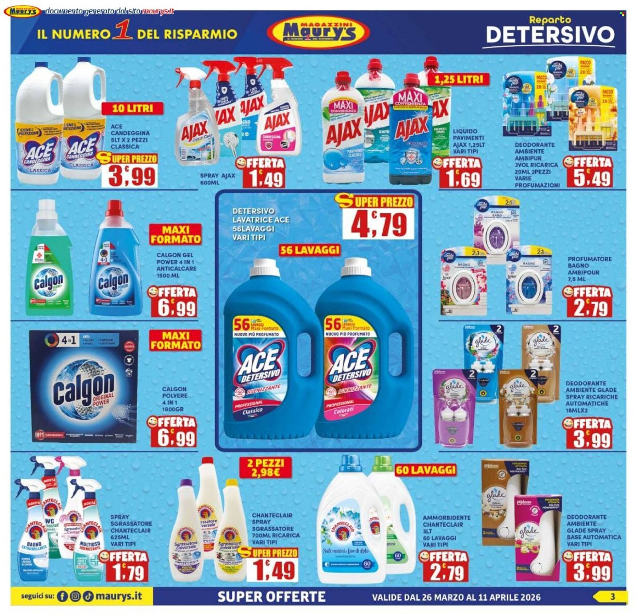 Volantino Maury's (2026-03-26 - 2026-04-11)
