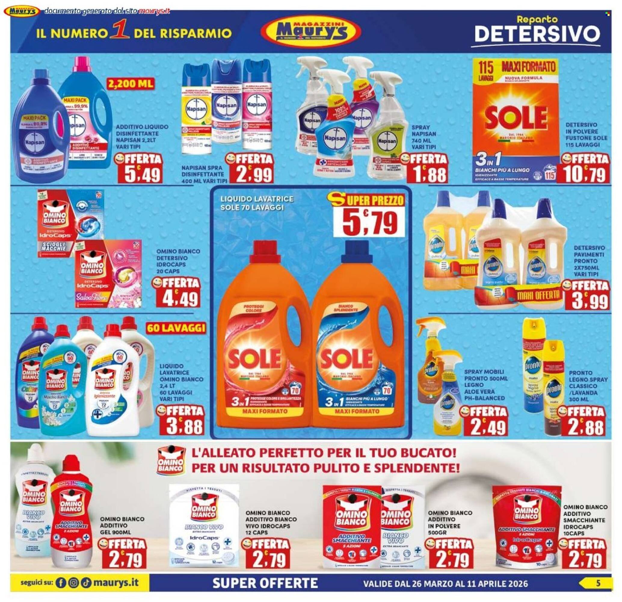 Volantino Maury's (2026-03-26 - 2026-04-11)