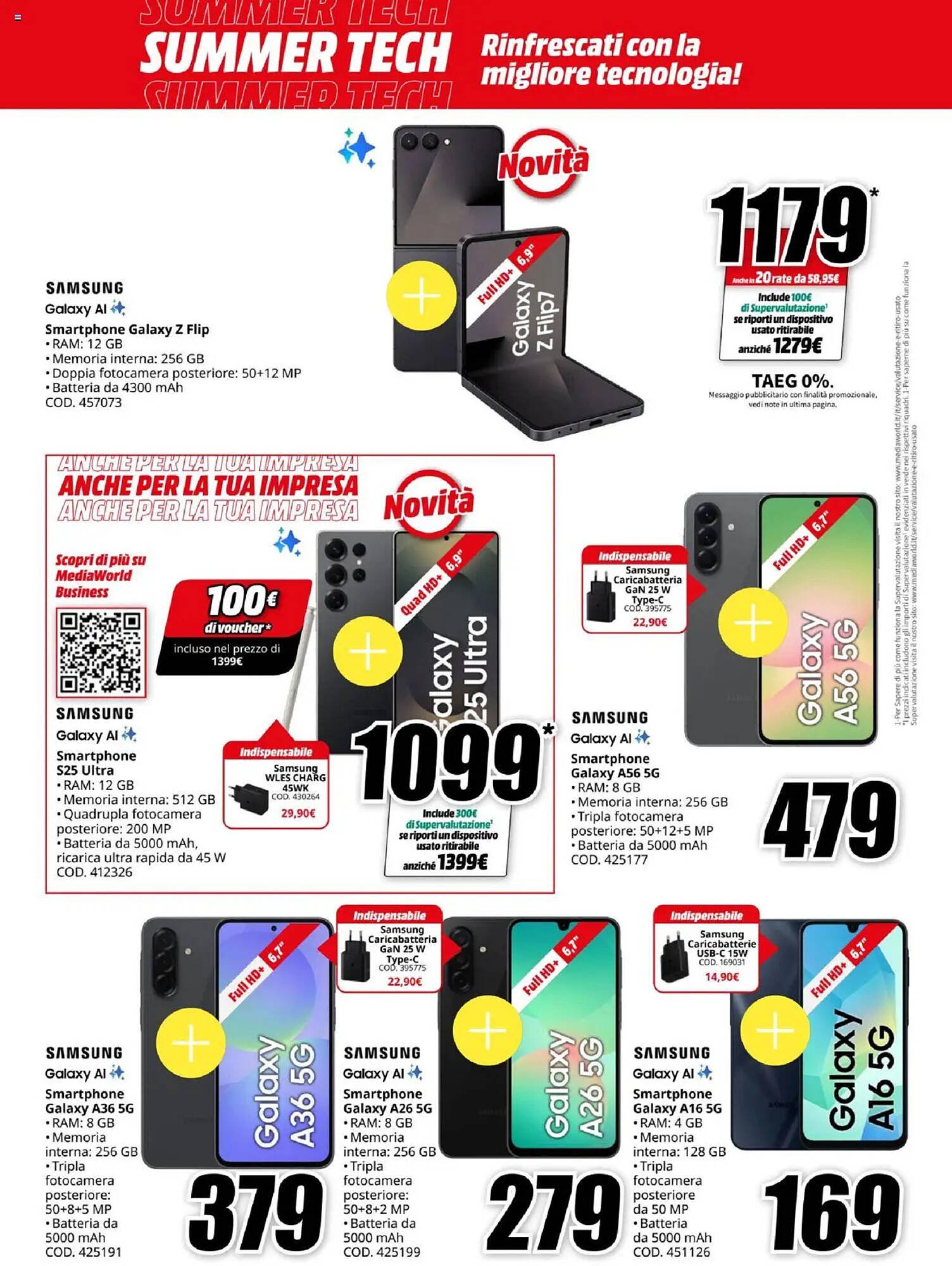 Volantino MediaWorld (2025-08-01 - 2025-08-10)