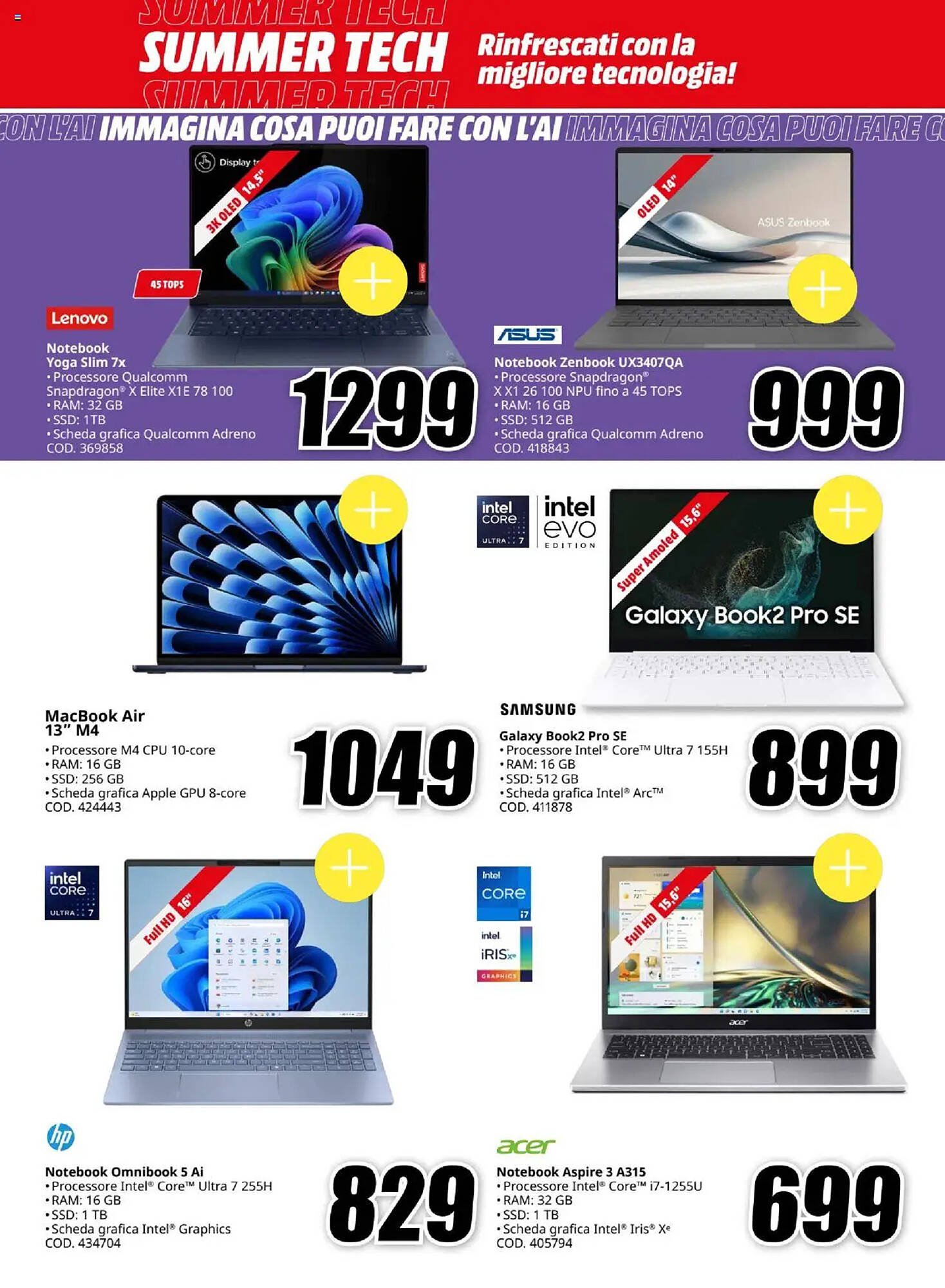 Volantino MediaWorld (2025-08-01 - 2025-08-10)