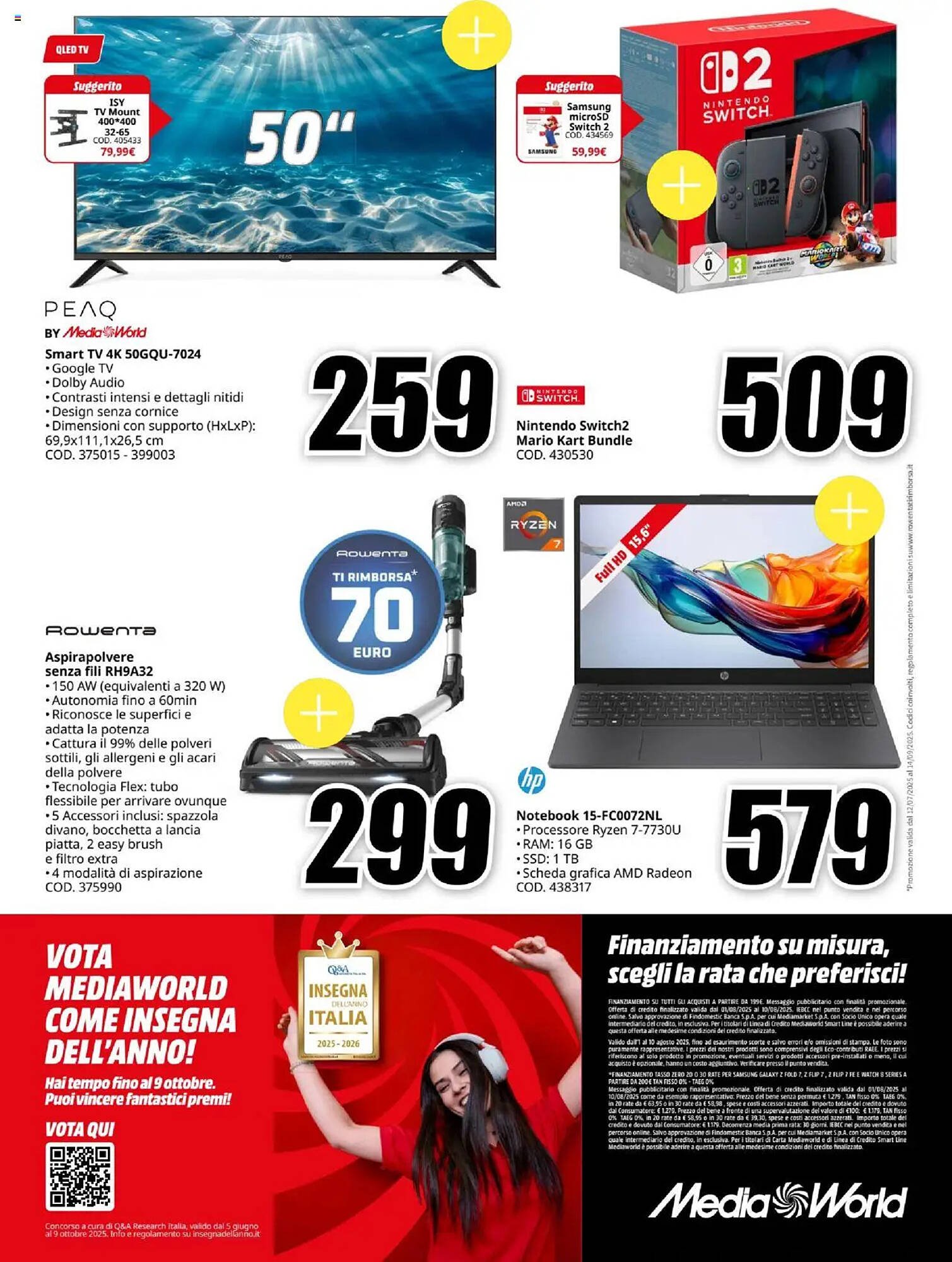 Volantino MediaWorld (2025-08-01 - 2025-08-10)