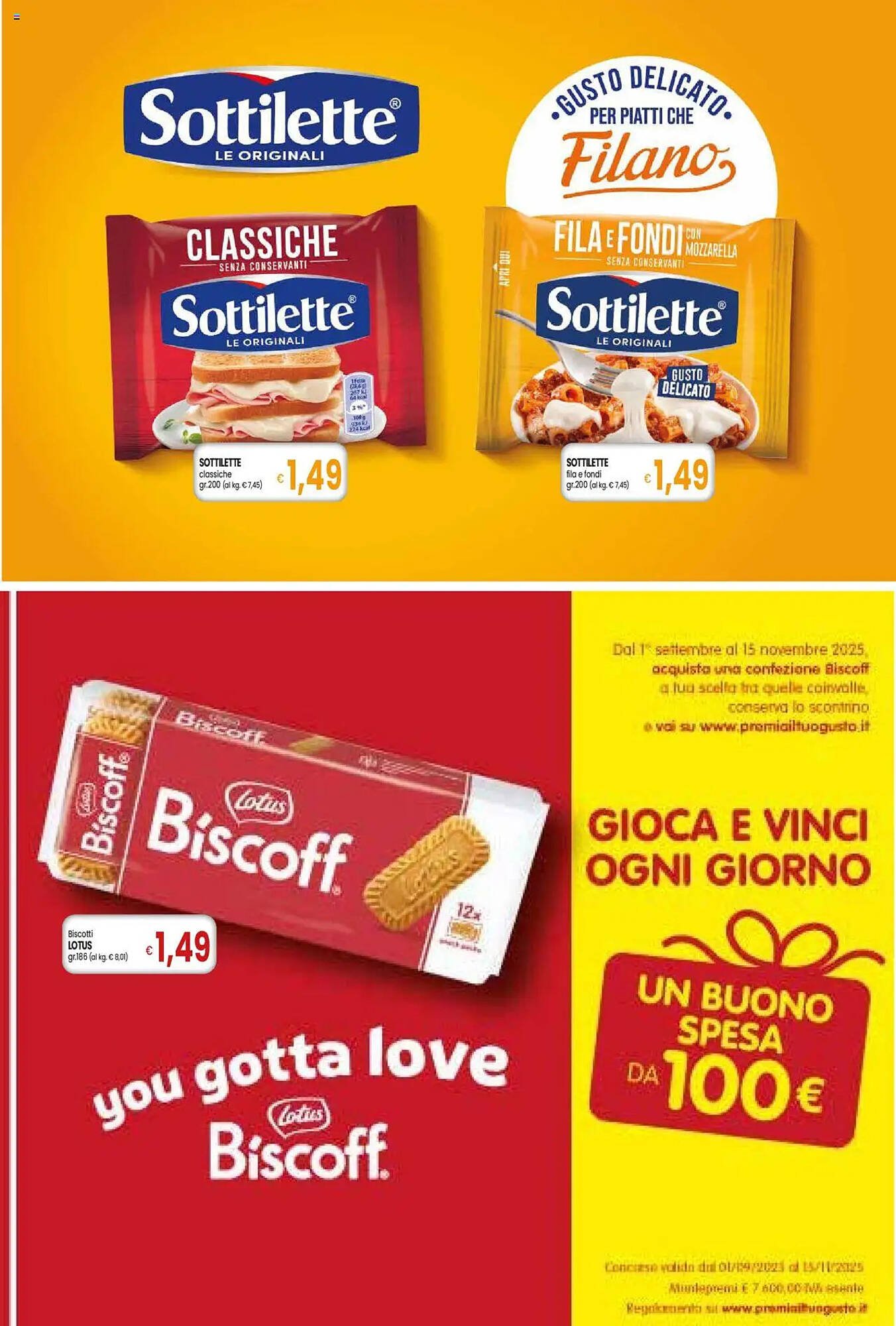 Volantino Galassia (2025-10-16 - 2025-10-29)