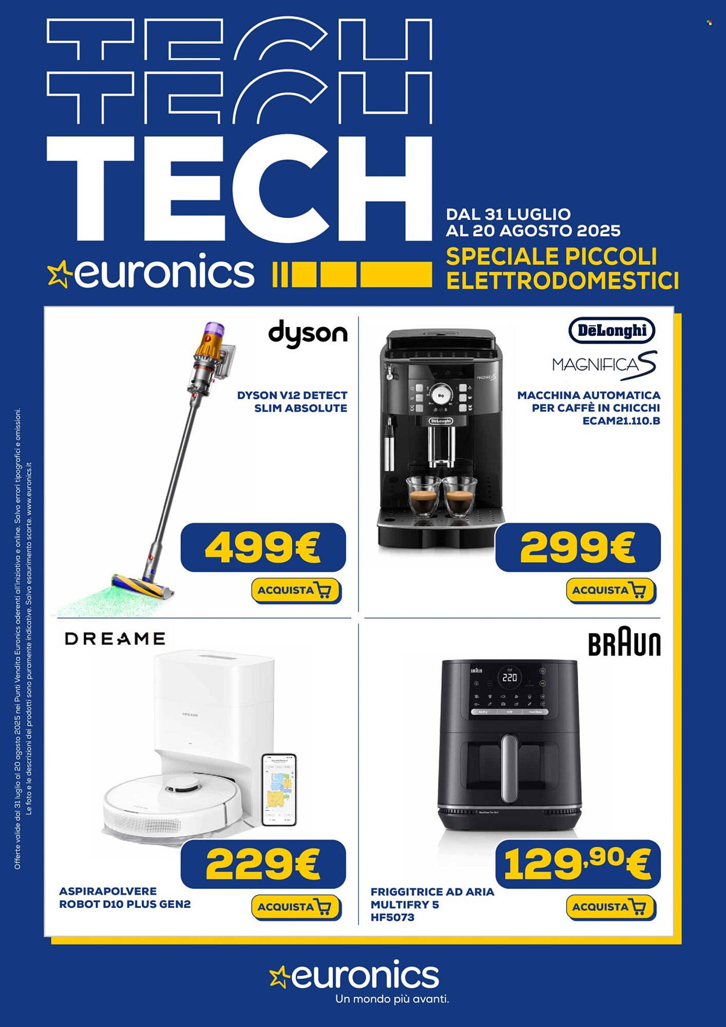 Volantino Euronics (2025-07-31 - 2025-08-20)