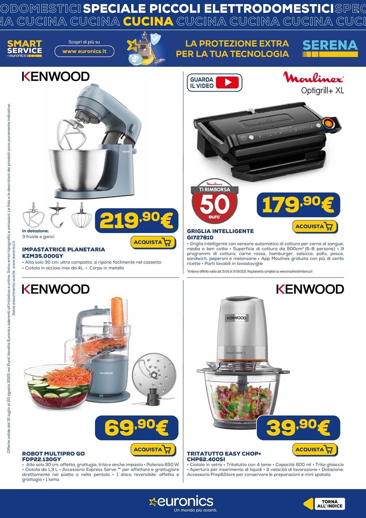 Volantino Euronics (2025-07-31 - 2025-08-20)
