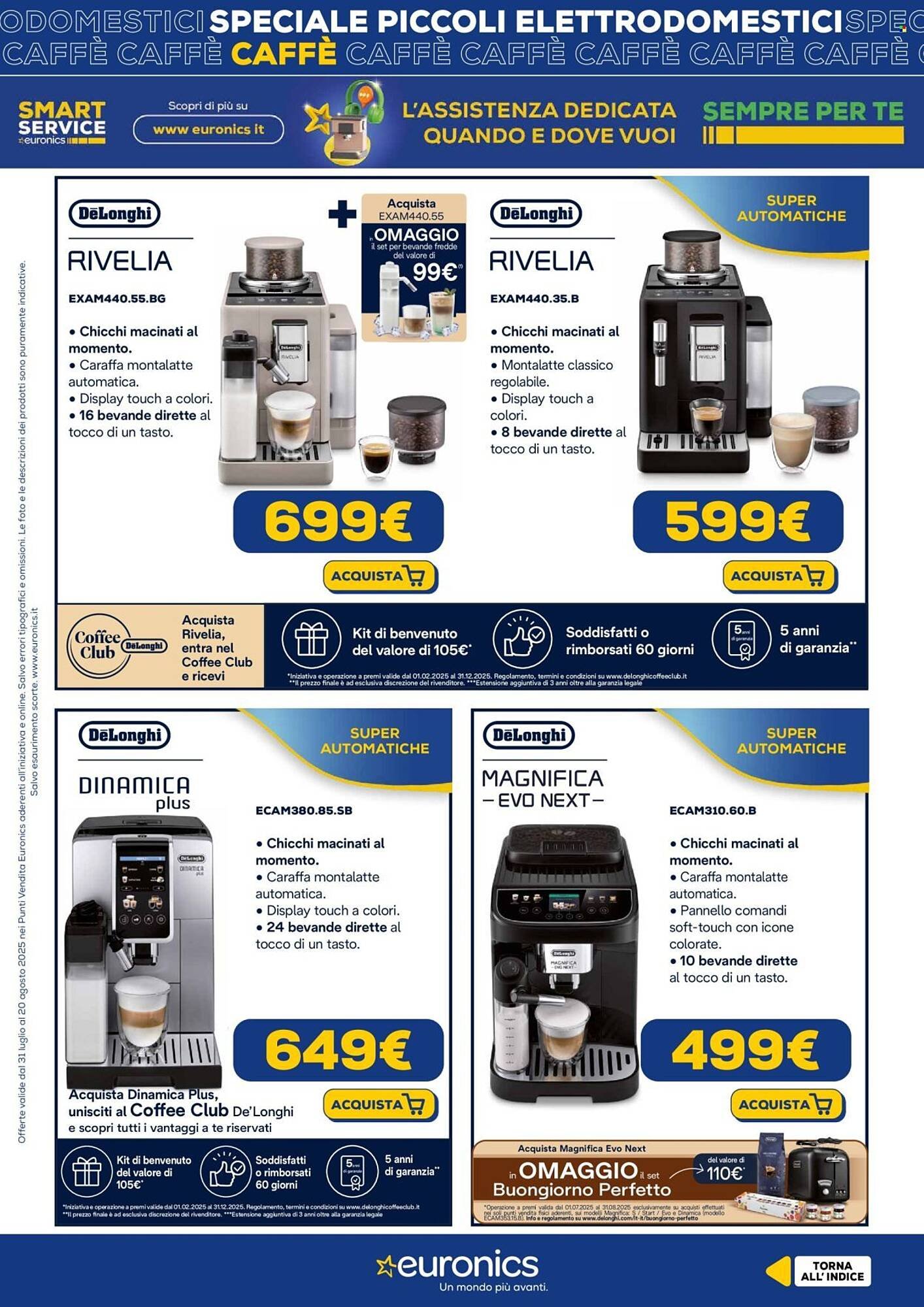 Volantino Euronics (2025-07-31 - 2025-08-20)