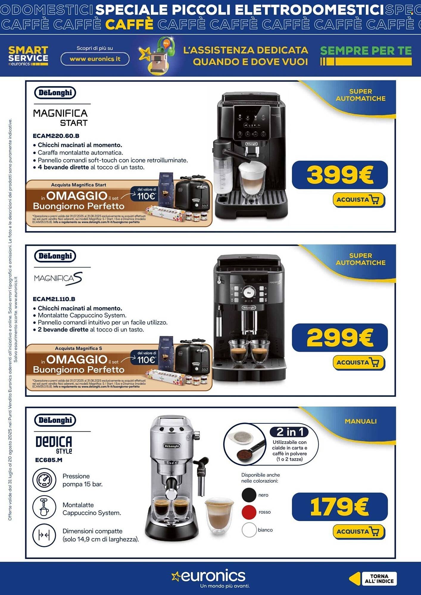 Volantino Euronics (2025-07-31 - 2025-08-20)