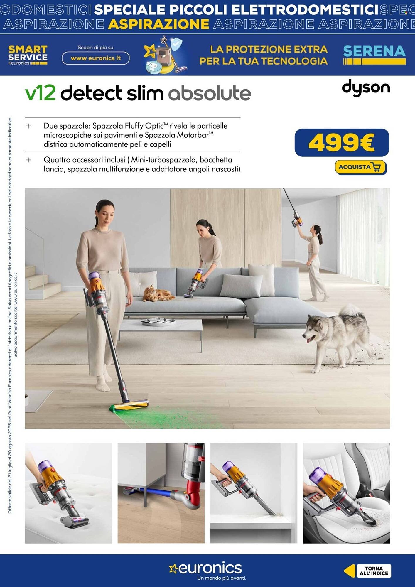 Volantino Euronics (2025-07-31 - 2025-08-20)