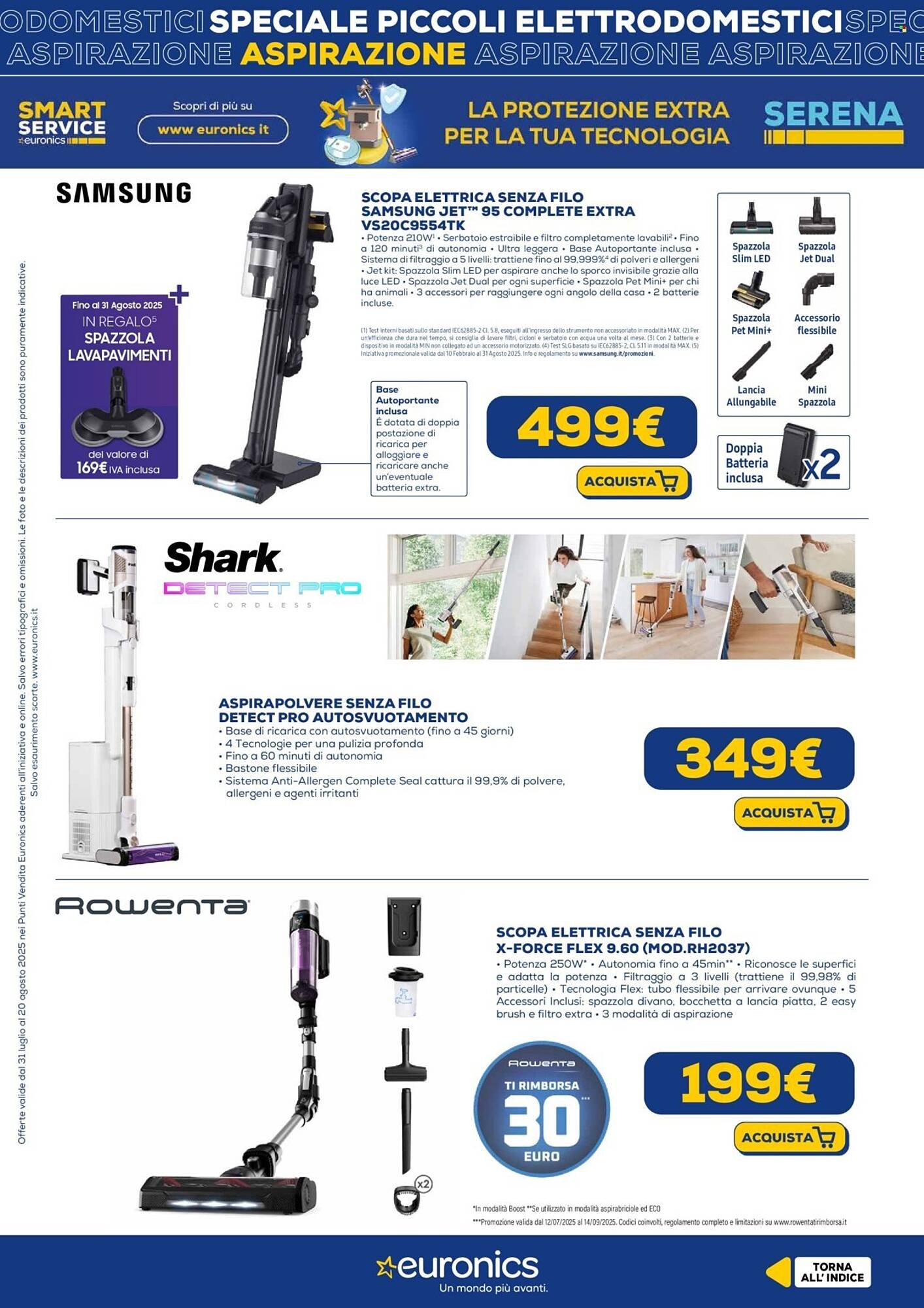 Volantino Euronics (2025-07-31 - 2025-08-20)