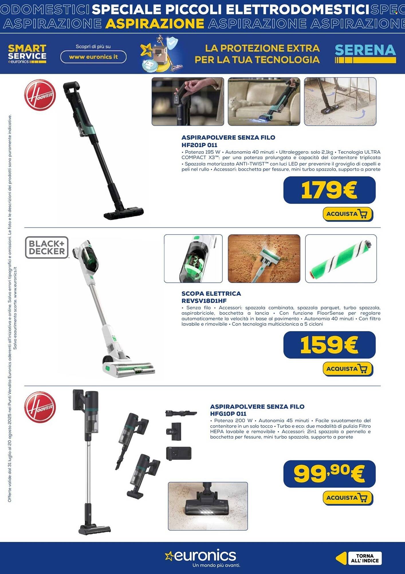 Volantino Euronics (2025-07-31 - 2025-08-20)