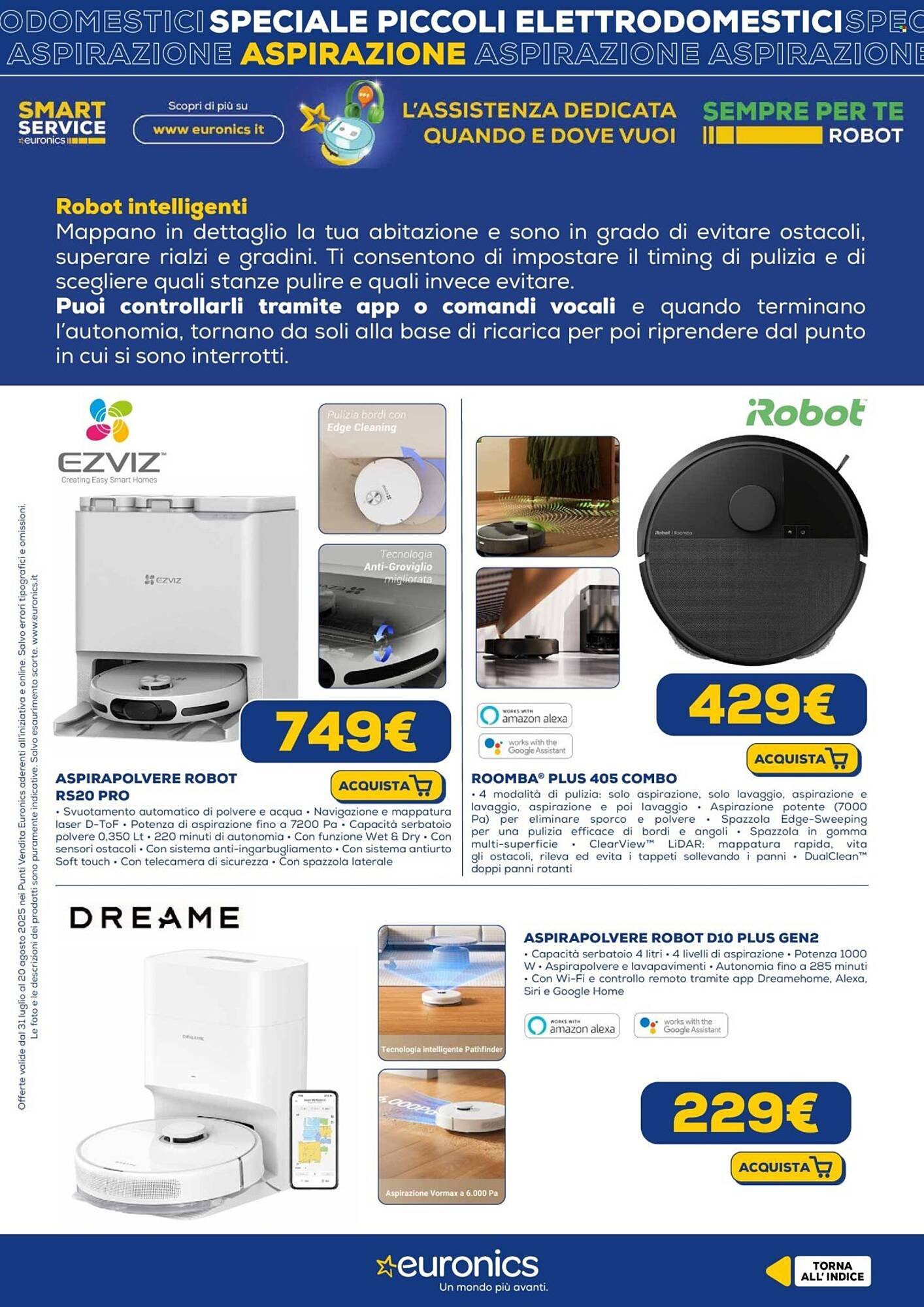 Volantino Euronics (2025-07-31 - 2025-08-20)