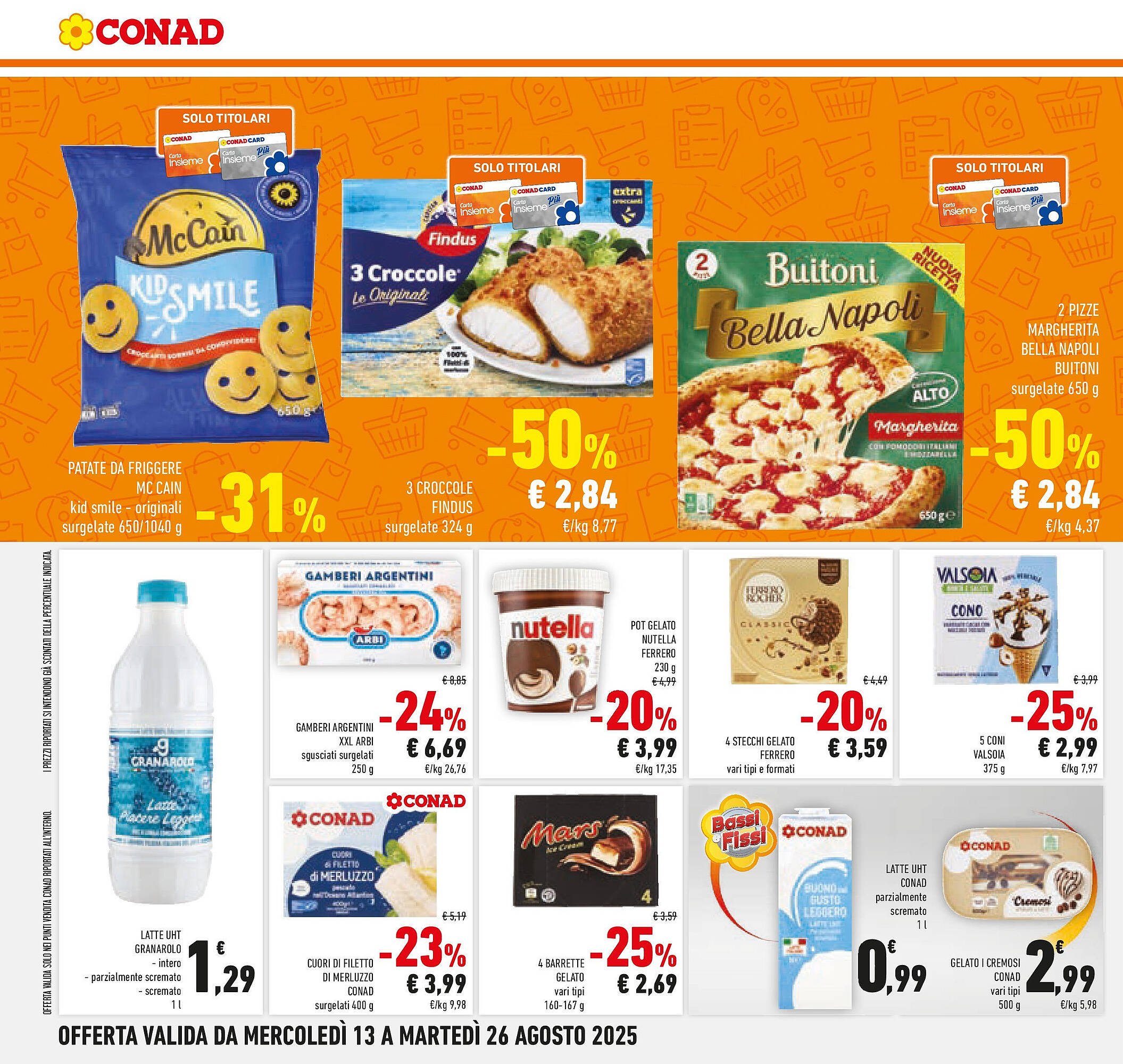 Volantino Conad (2025-08-12 - 2025-08-26)