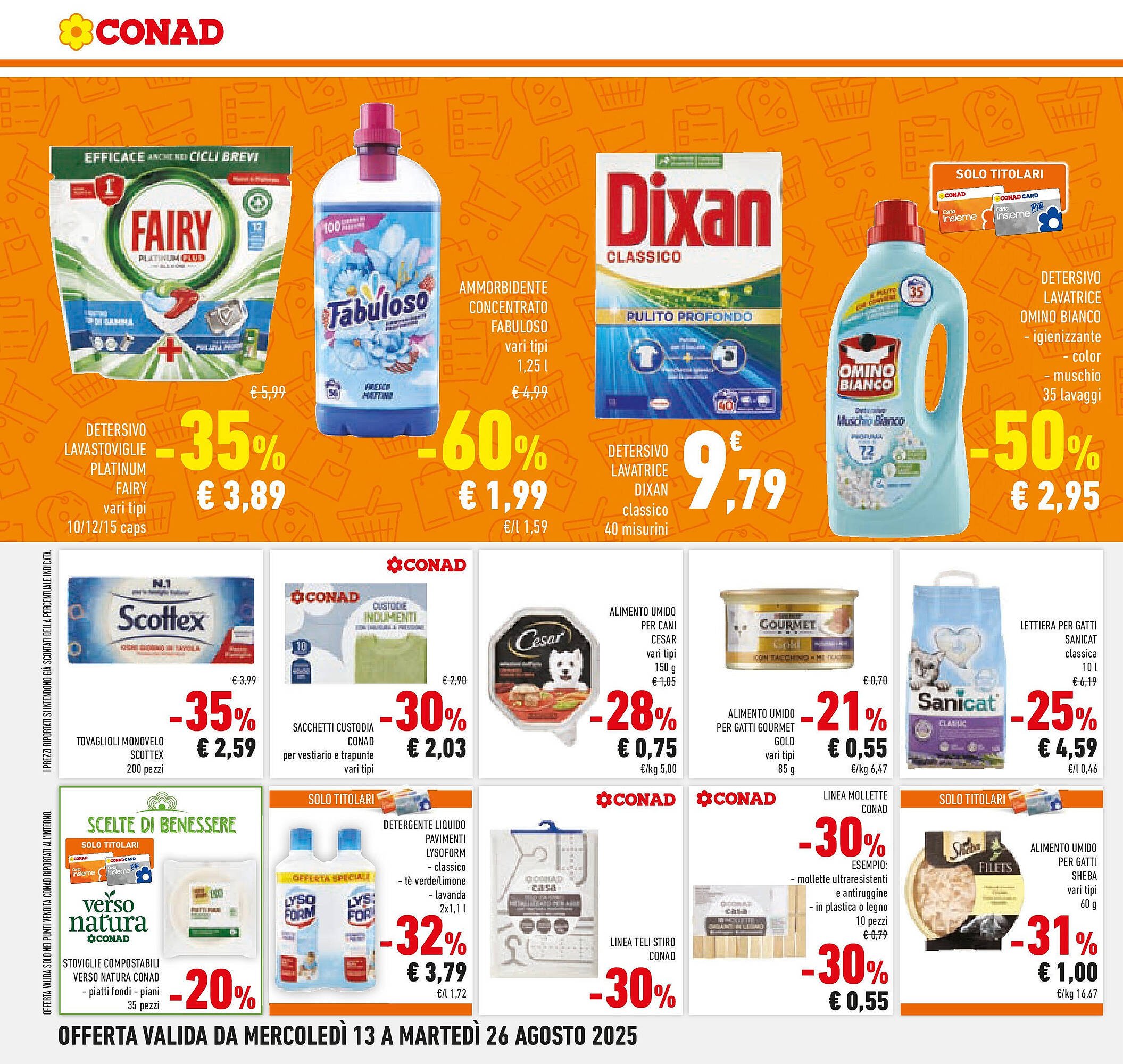 Volantino Conad (2025-08-12 - 2025-08-26)
