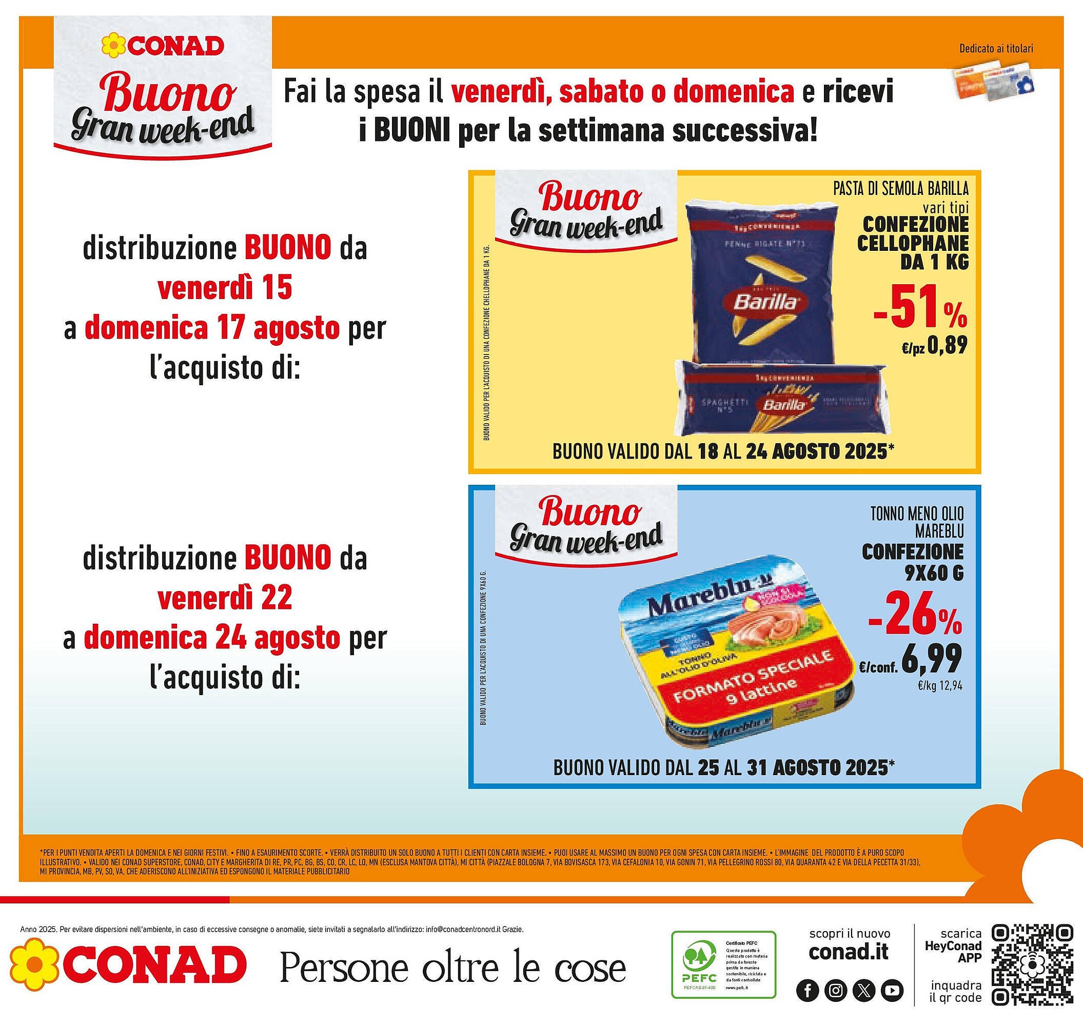 Volantino Conad (2025-08-12 - 2025-08-26)