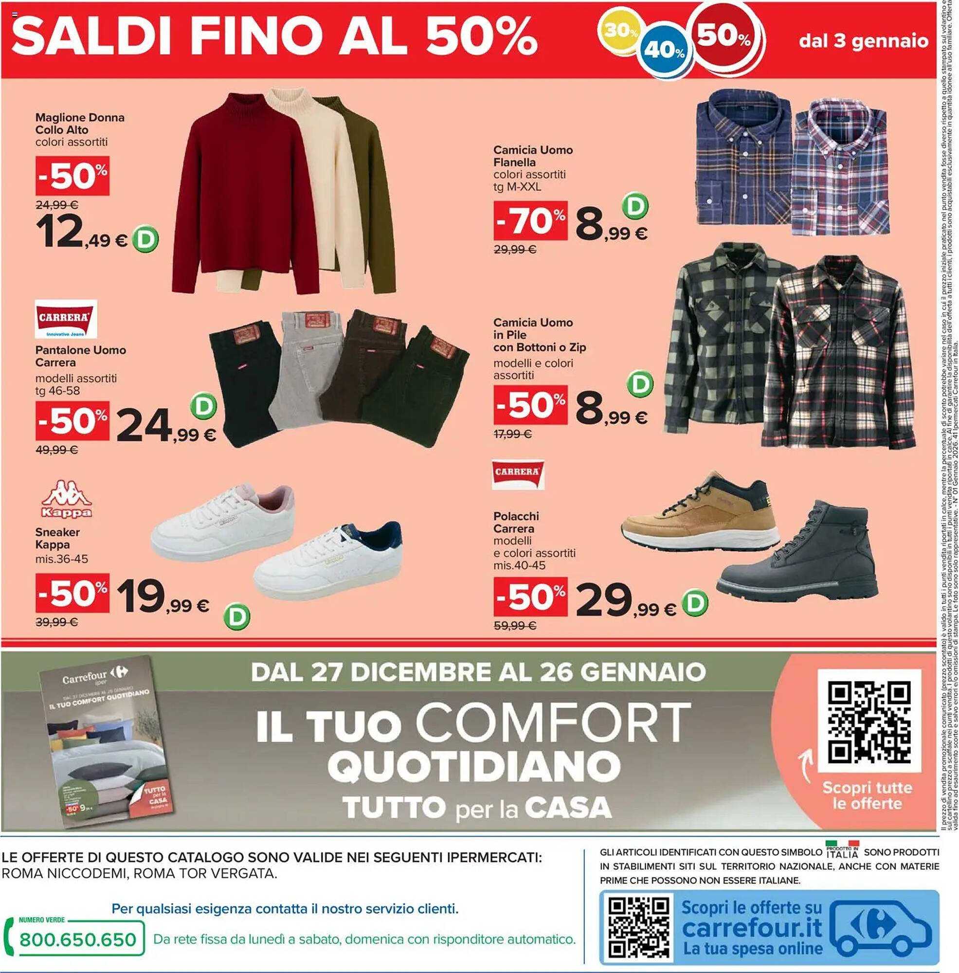 Volantino Carrefour (2026-01-02 - 2026-01-14)