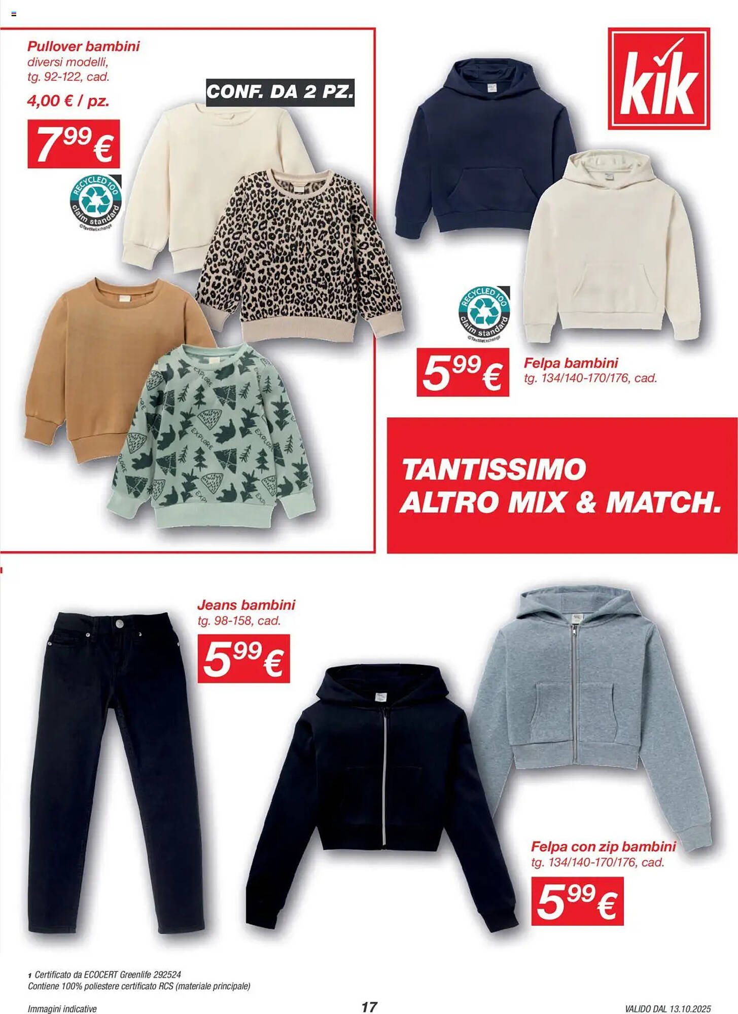 Volantino KiK (2025-10-13 - 2025-11-02)